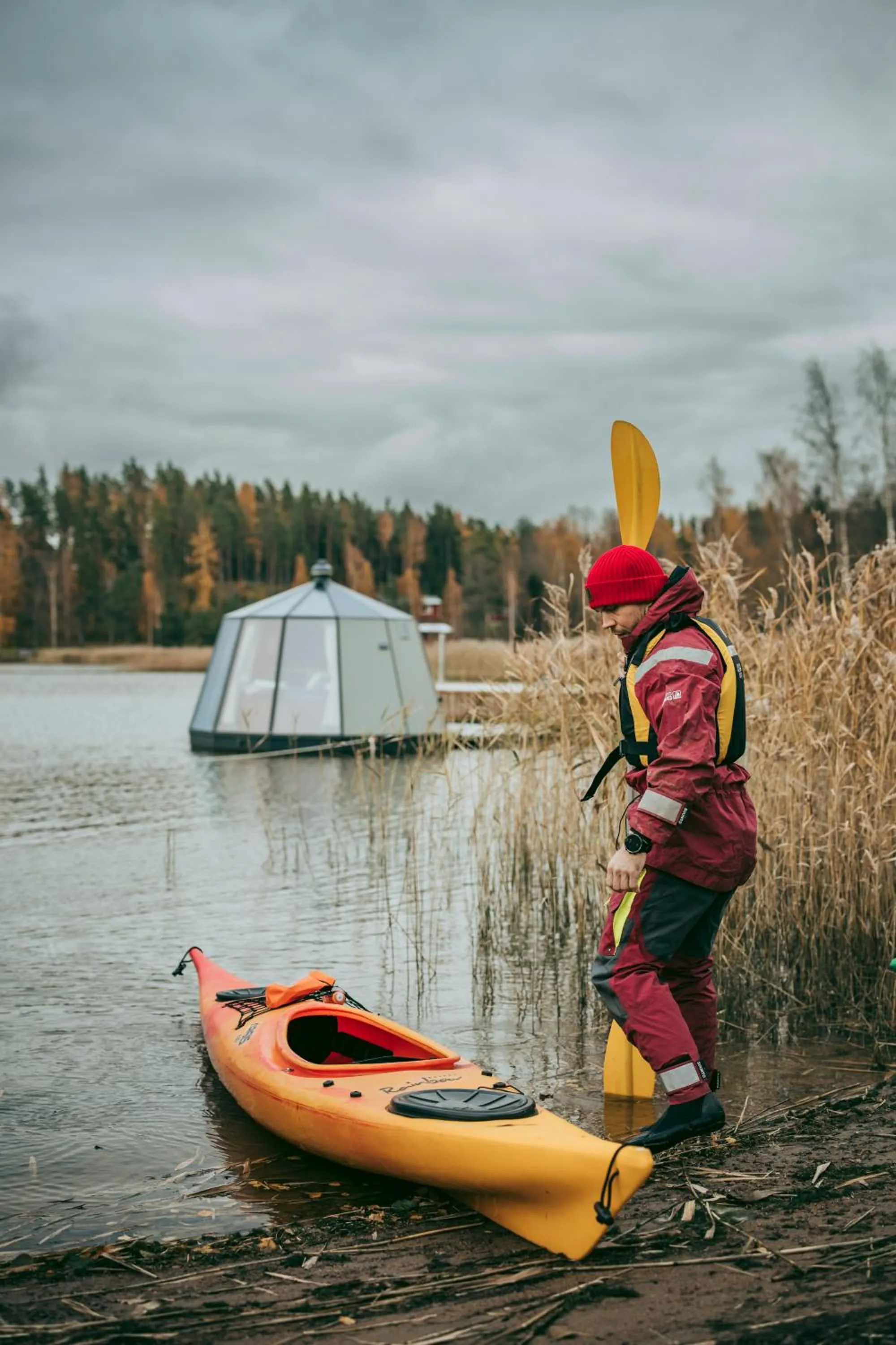 Canoeing in Poukama