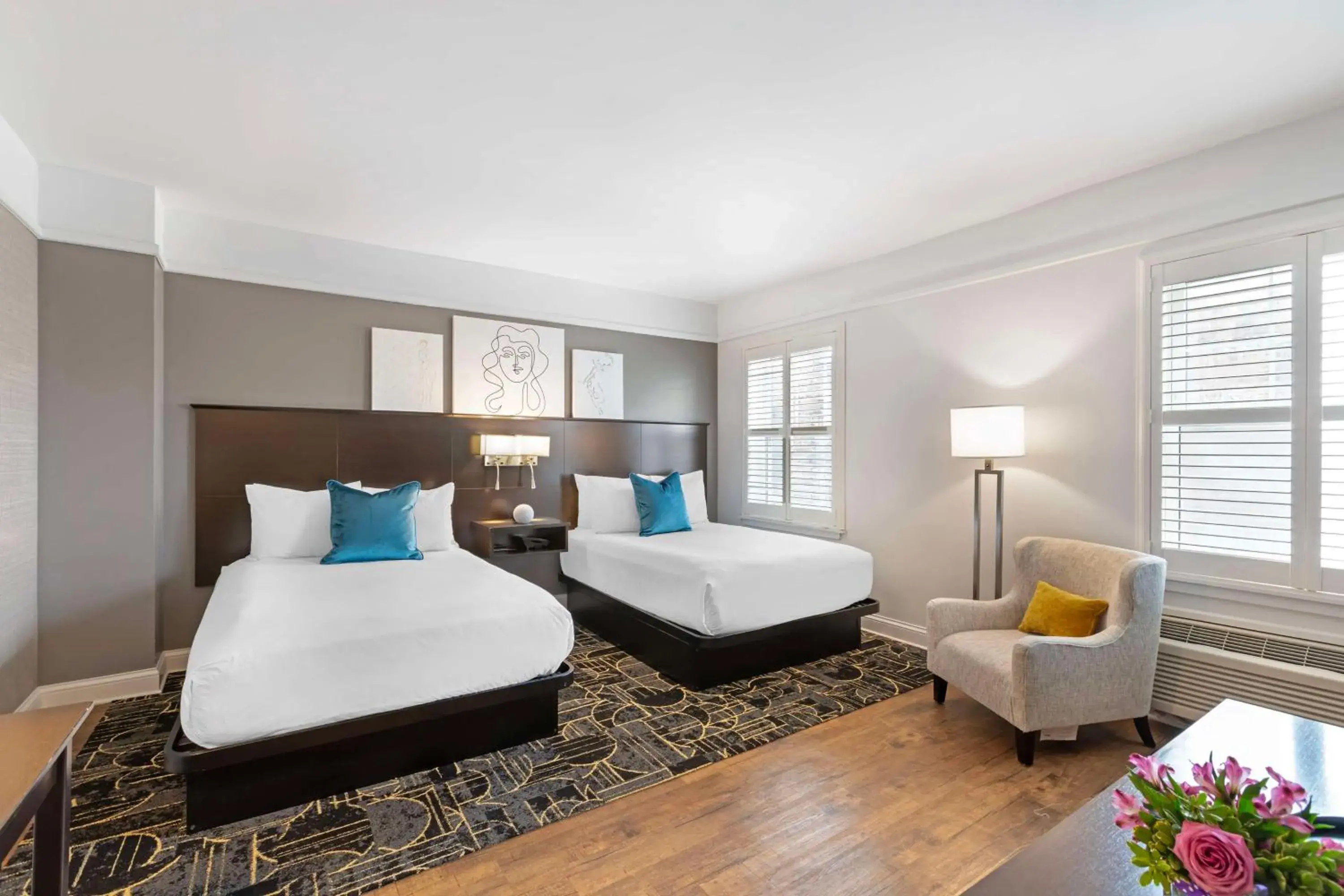 Bedroom, Bed in Best Western Plus Hawthorne Terrace Hotel Bedroom, Bed in Best Western Plus Hawthorne Terrace Hotel