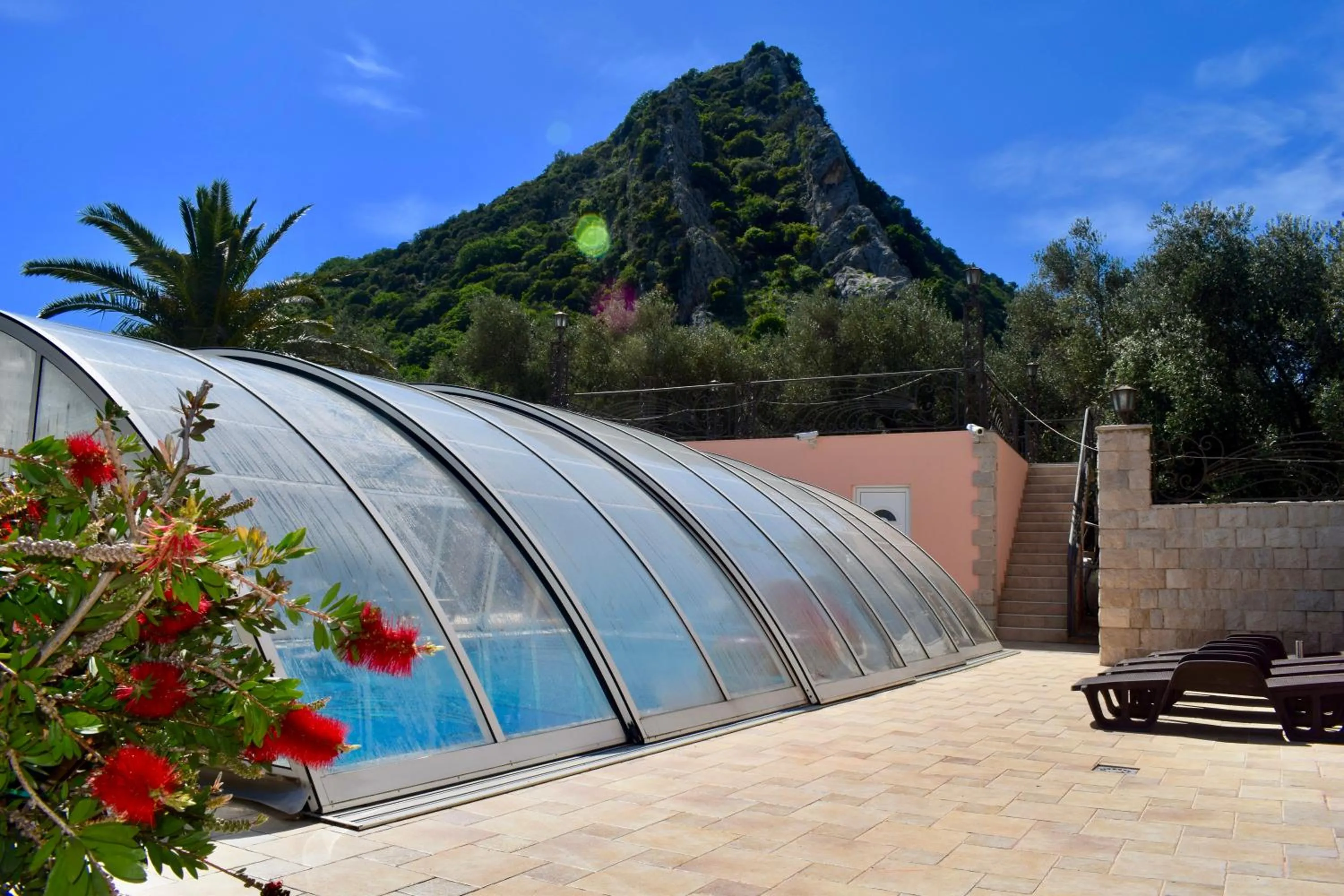 Swimming pool in Villa Dolphin Apartments