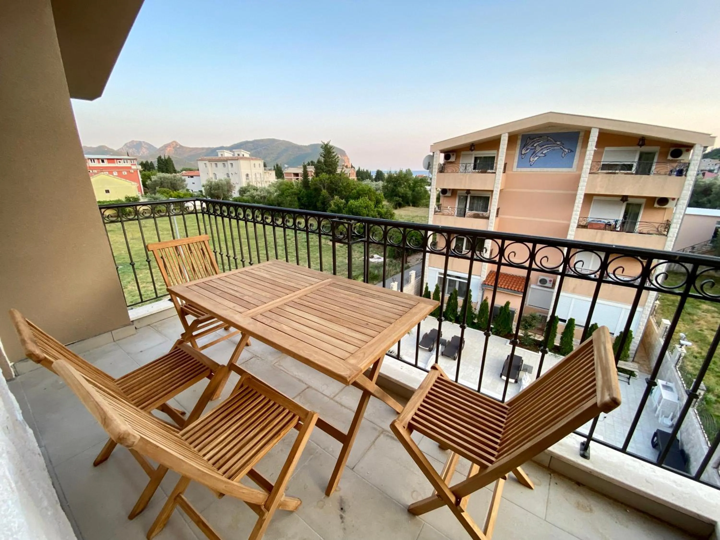 Balcony/Terrace in Villa Dolphin Apartments