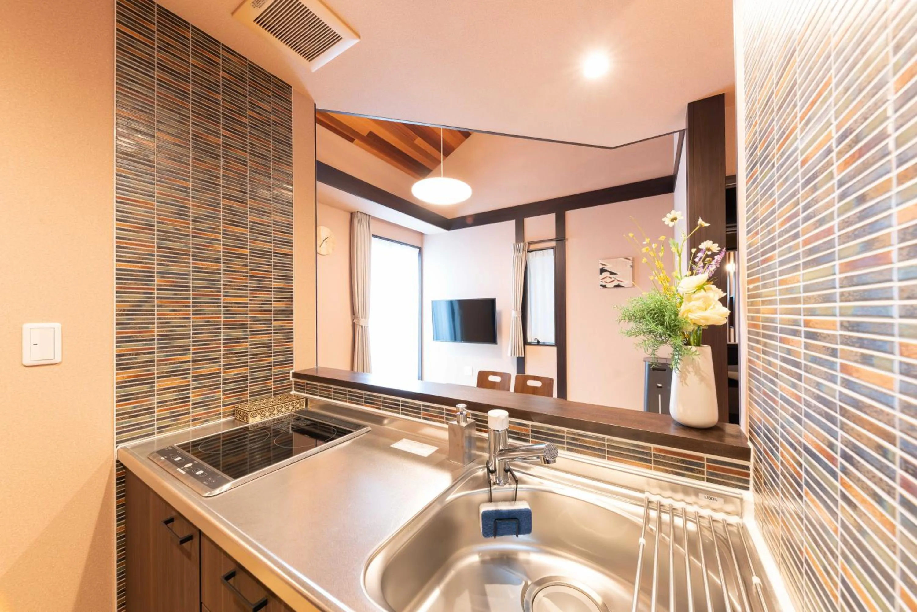 kitchen in スタジオーネ 箱根強羅 West - Stagione Hakone Gora West