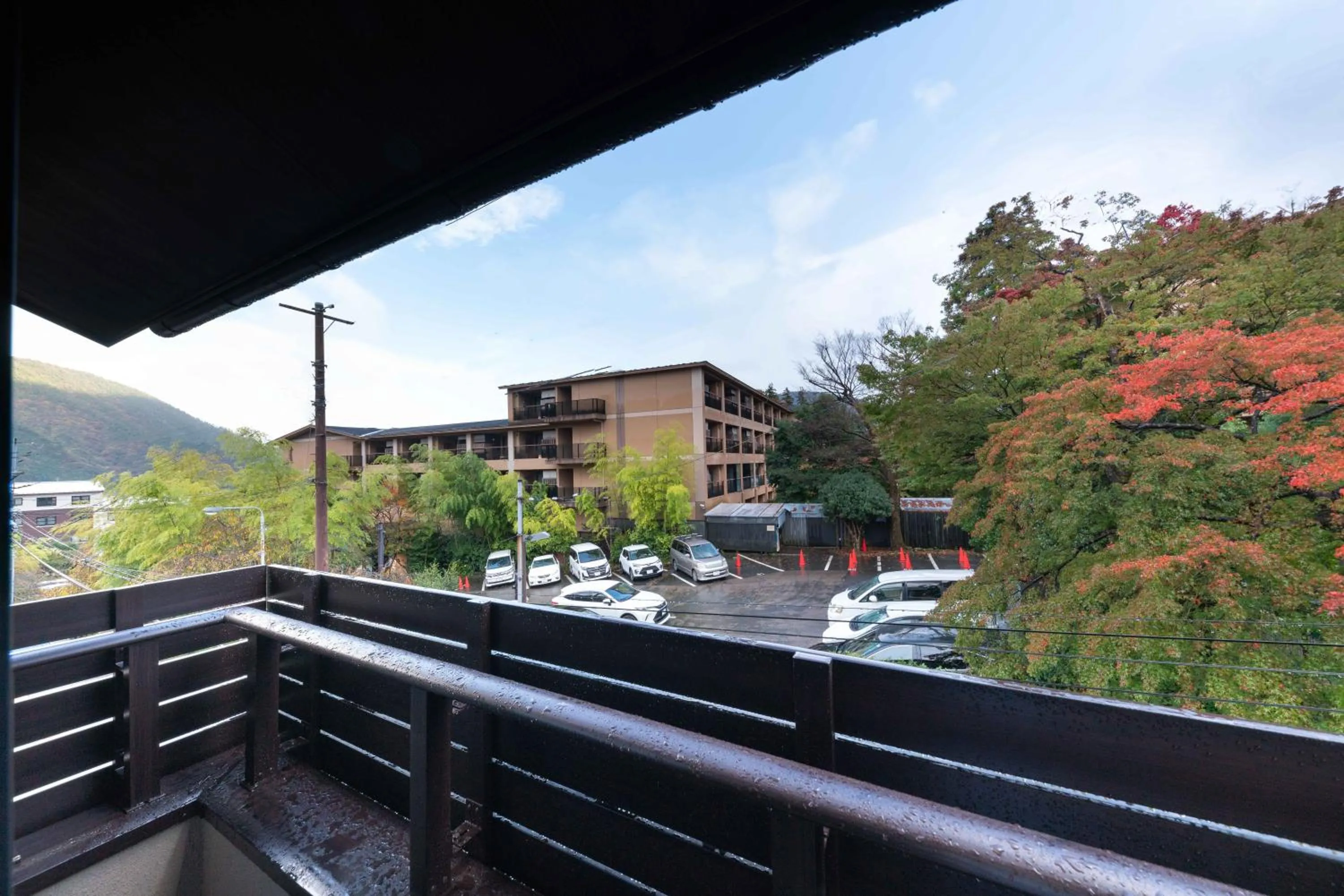 Balcony/Terrace in スタジオーネ 箱根強羅 West - Stagione Hakone Gora West