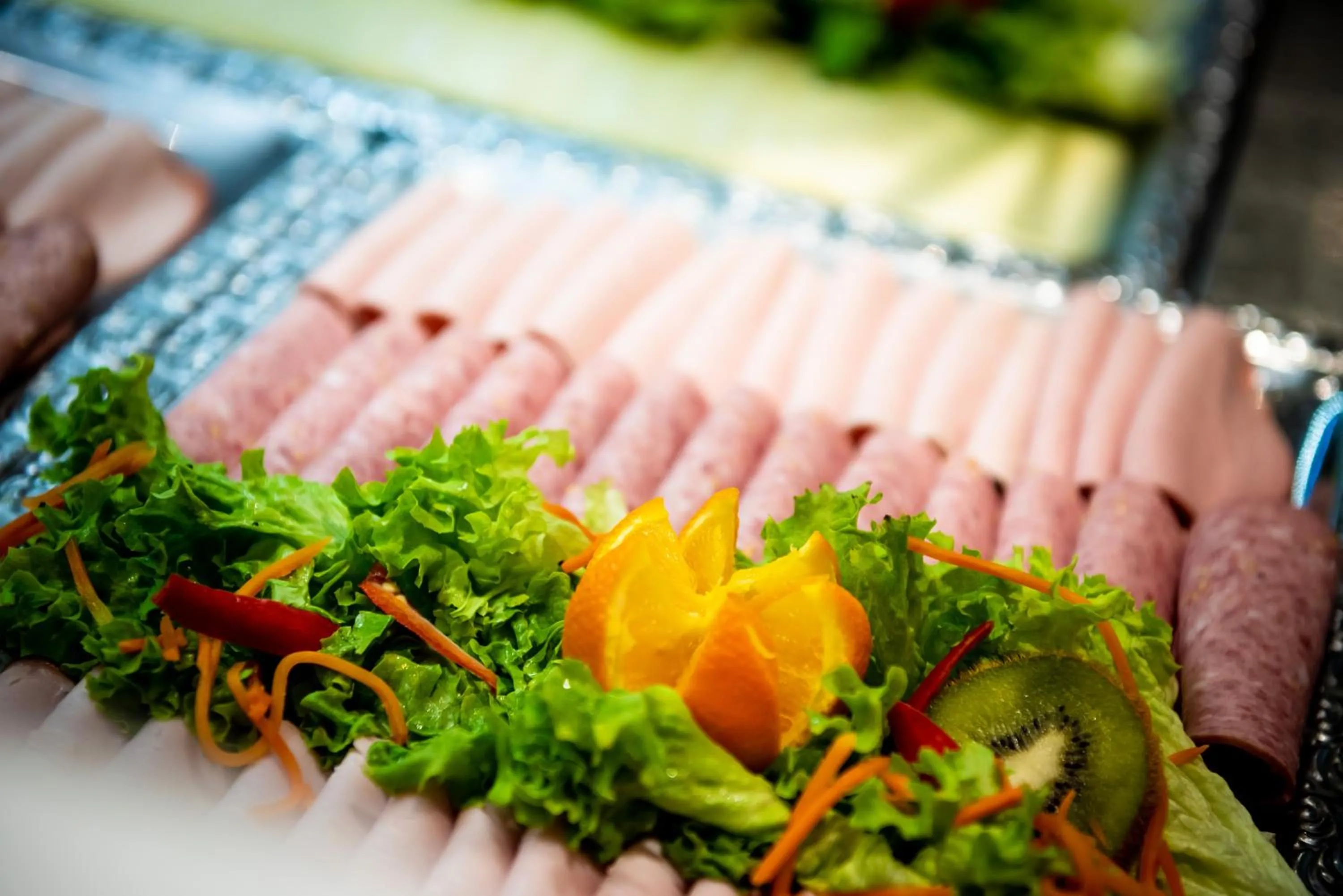 Buffet breakfast in Mauritius Hotel & Therme