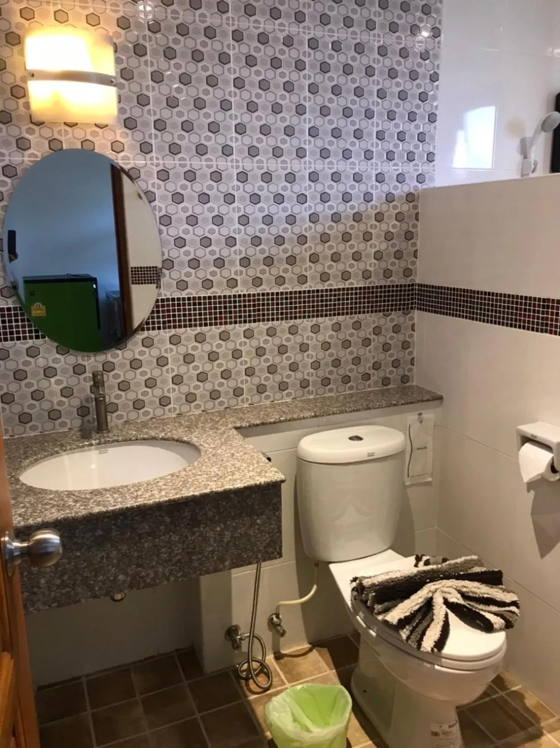 Bathroom in DD Residence Sai5 Salaya ห้องพัก ดีดี สาย5 ศาลายา