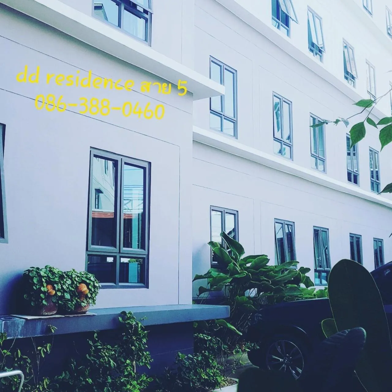 Property building in DD Residence Sai5 Salaya ห้องพัก ดีดี สาย5 ศาลายา