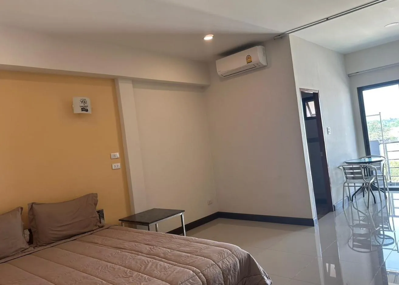 Bed in DD Residence Sai5 Salaya ห้องพัก ดีดี สาย5 ศาลายา