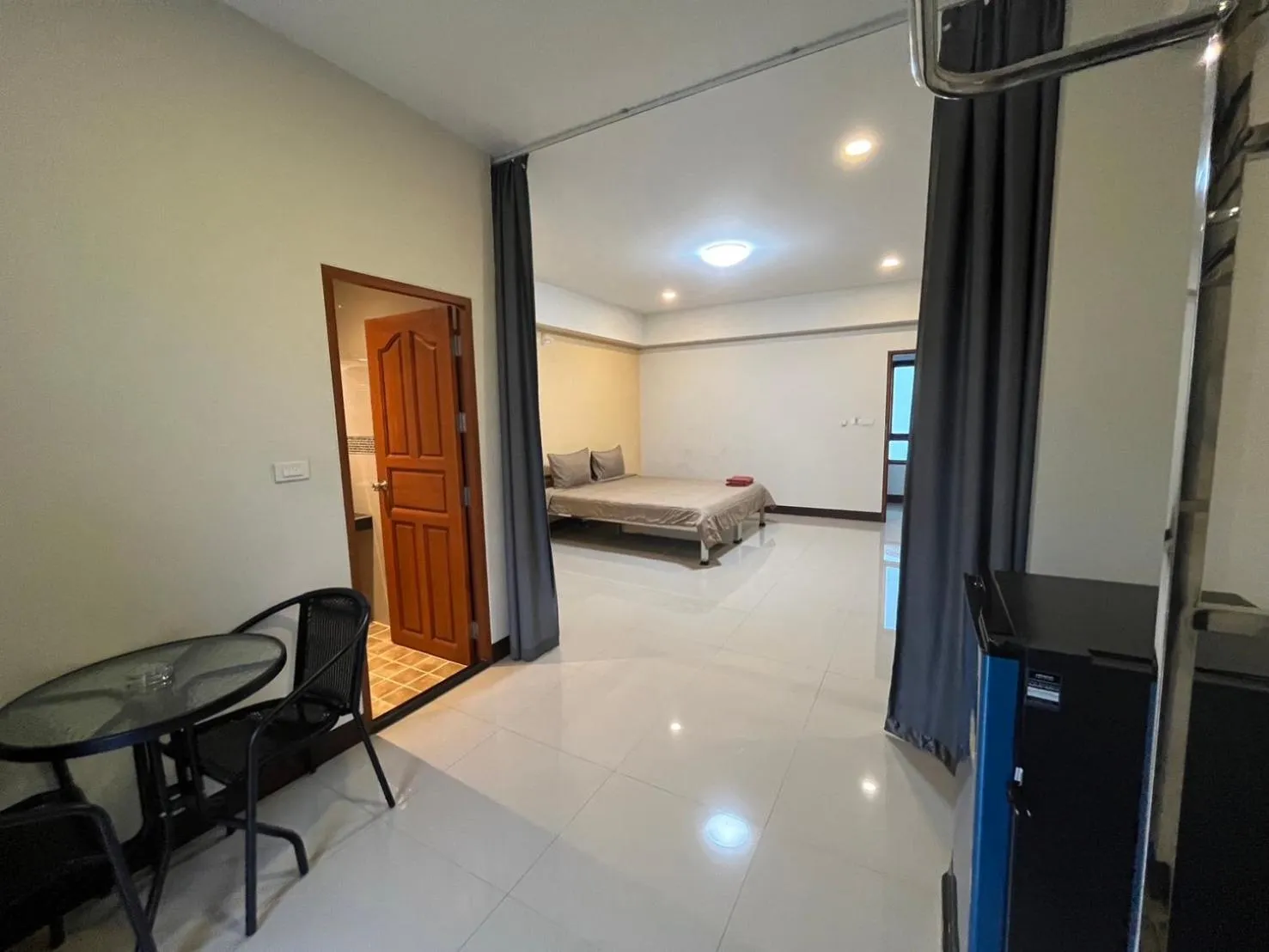 Bed in DD Residence Sai5 Salaya ห้องพัก ดีดี สาย5 ศาลายา