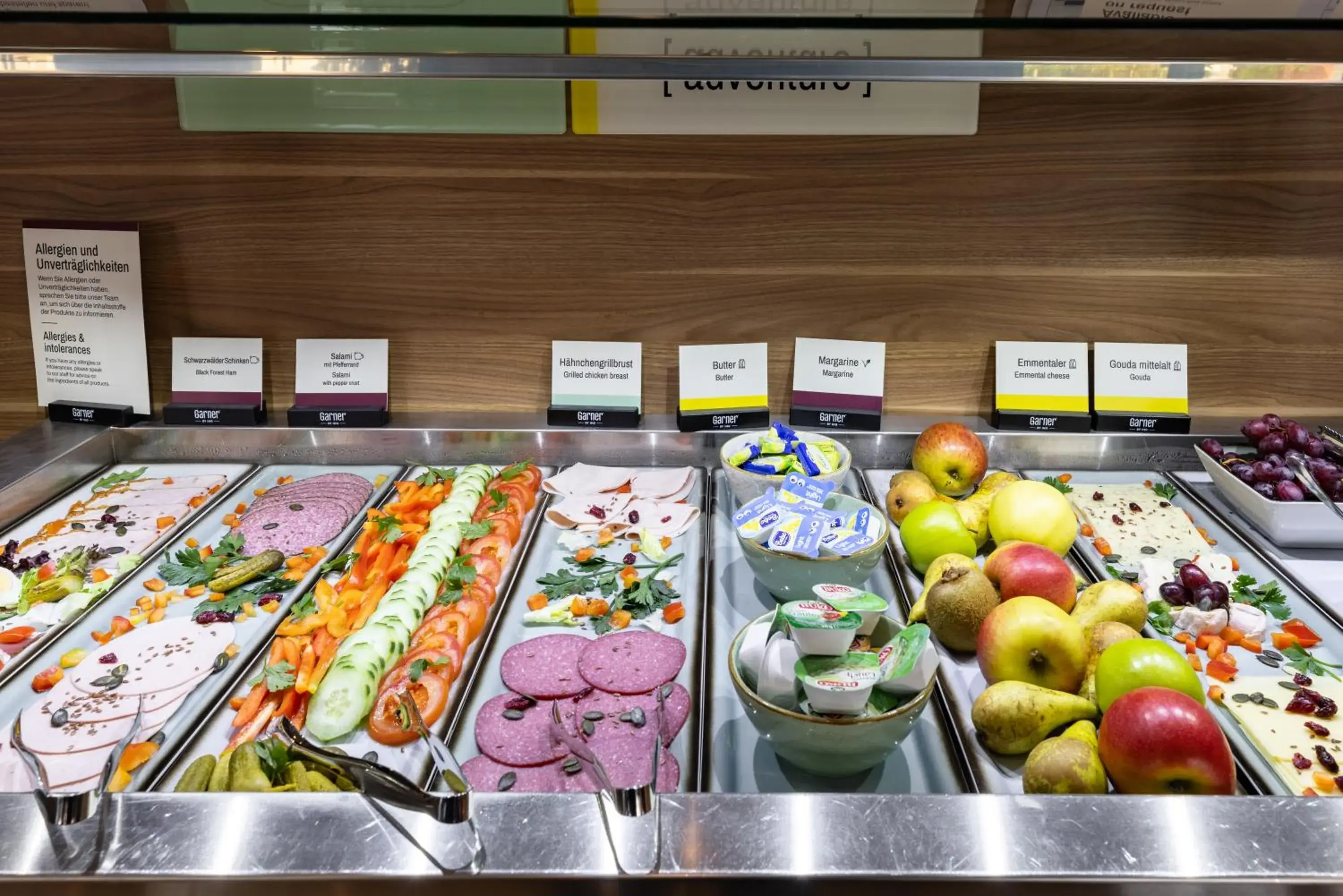 Buffet breakfast in Garner Hotel Stuttgart City Centre by IHG Buffet breakfast in Garner Hotel Stuttgart City Centre by IHG