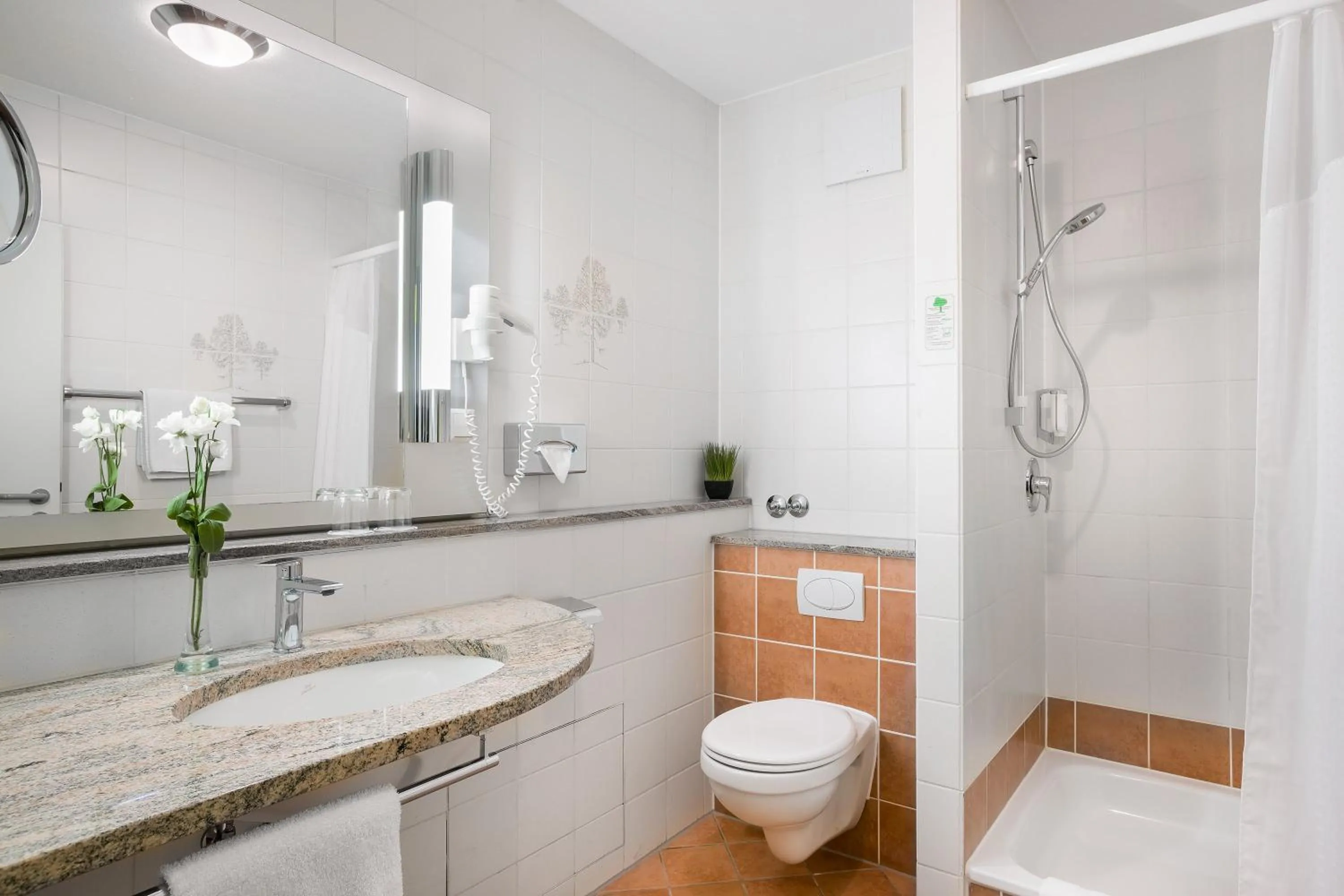 Bathroom in Garner Hotel Stuttgart City Centre by IHG