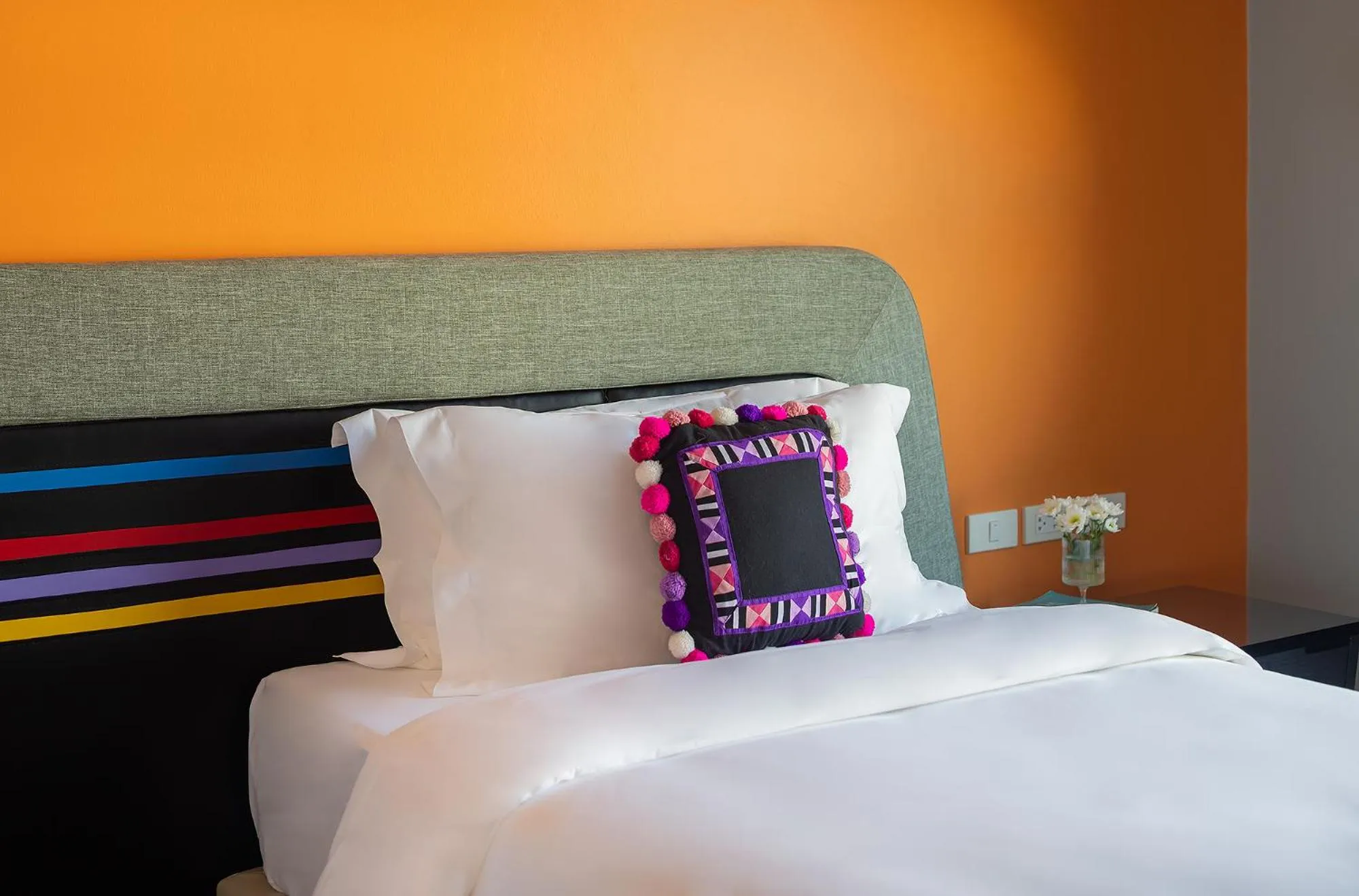 Bed in Hotel Selene Chiang Rai