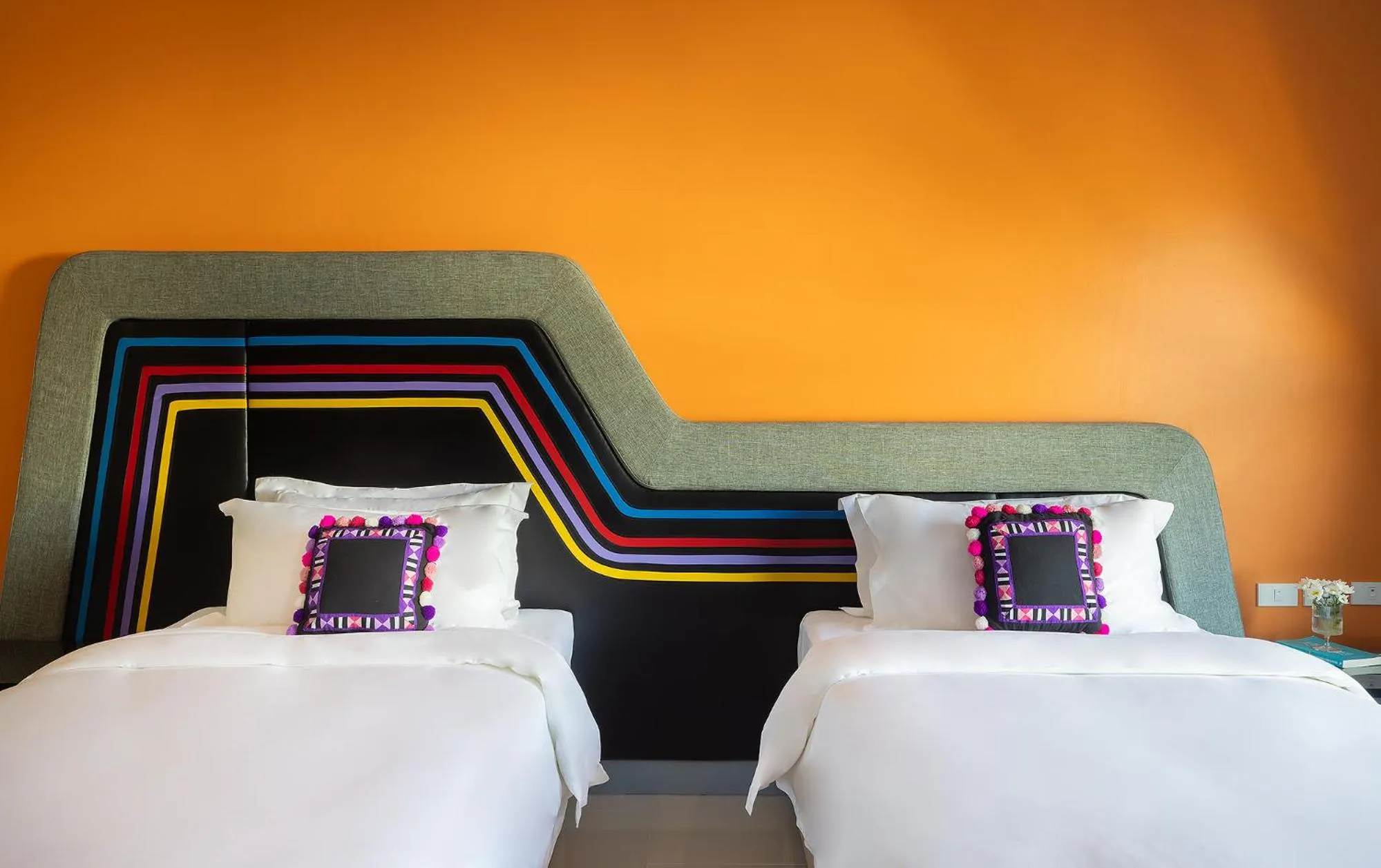 Bedroom, Bed in Hotel Selene Chiang Rai