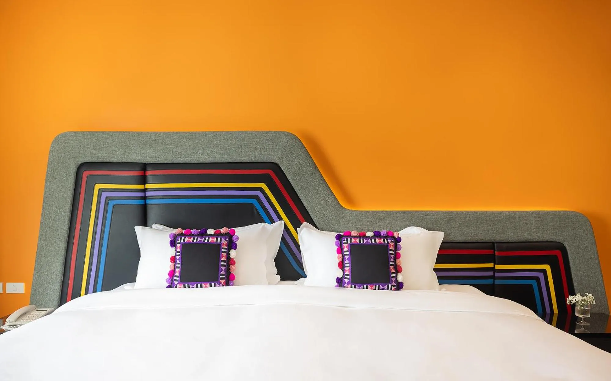 Bedroom, Bed in Hotel Selene Chiang Rai