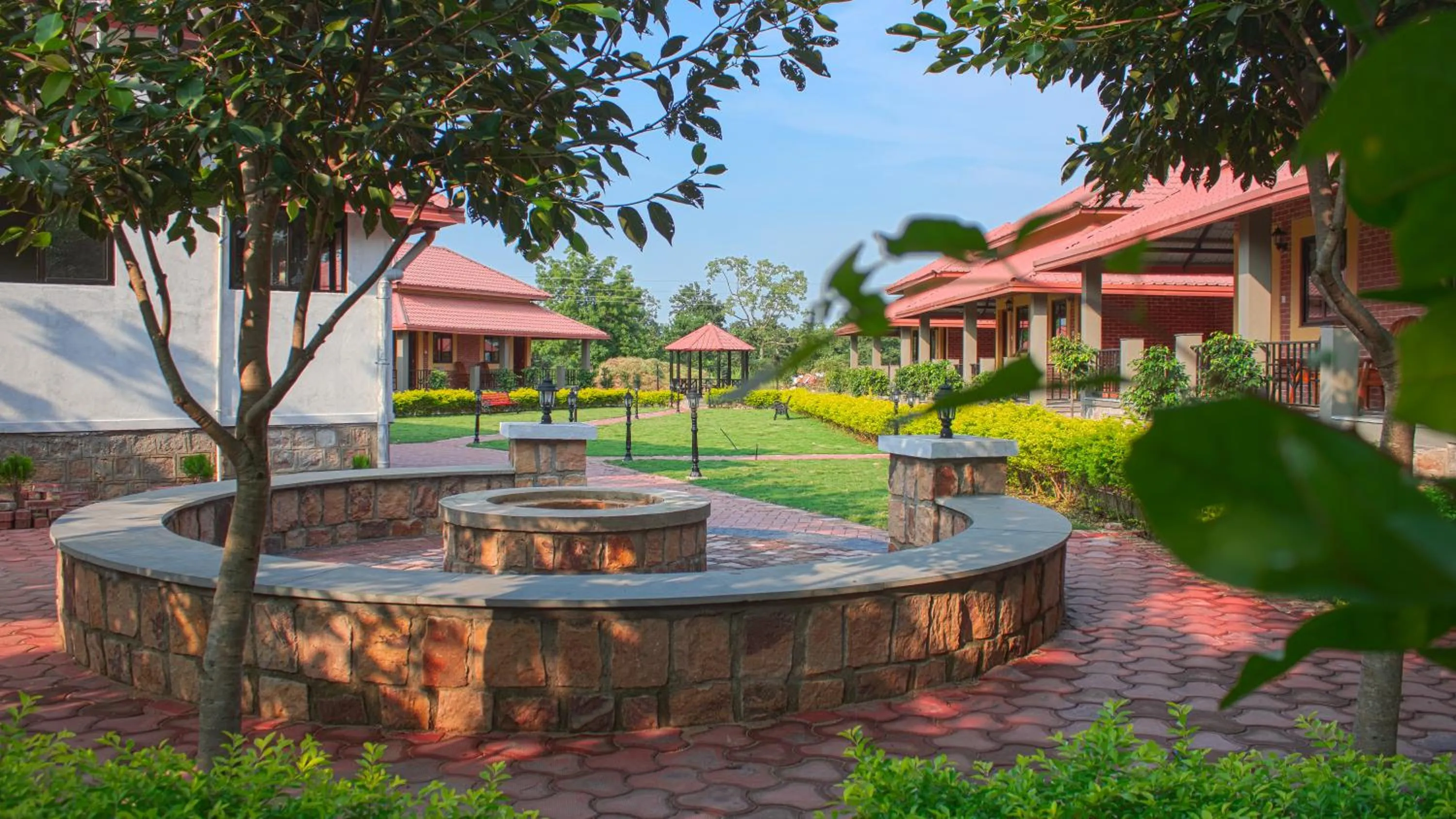 Garden in Wildcat Resort Tadoba