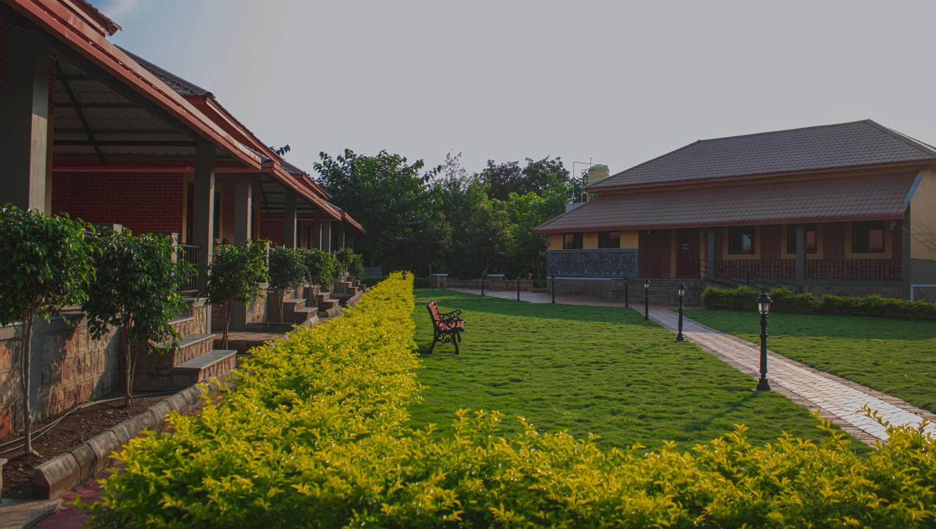 Garden in Wildcat Resort Tadoba