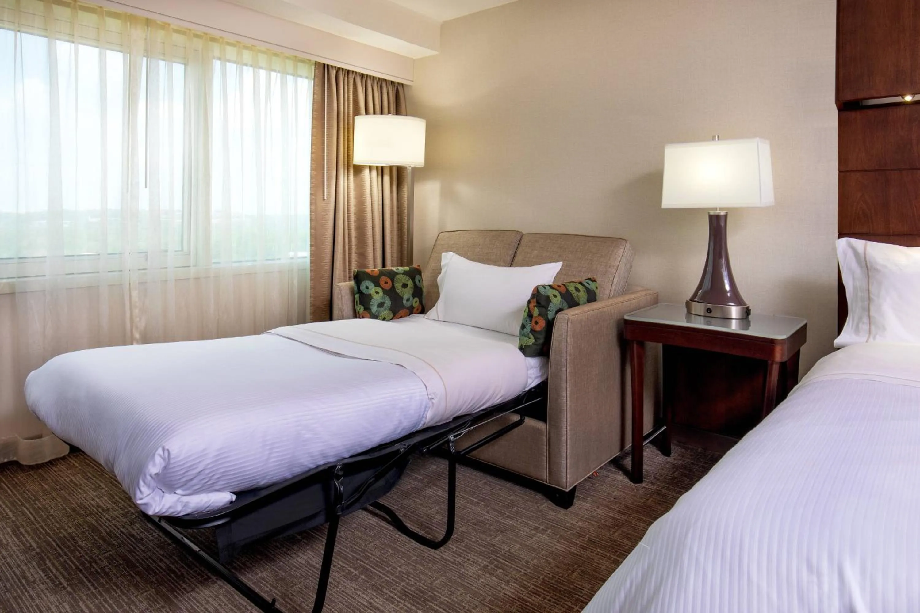 Photo of the whole room, Bed in The Westin Waltham Boston