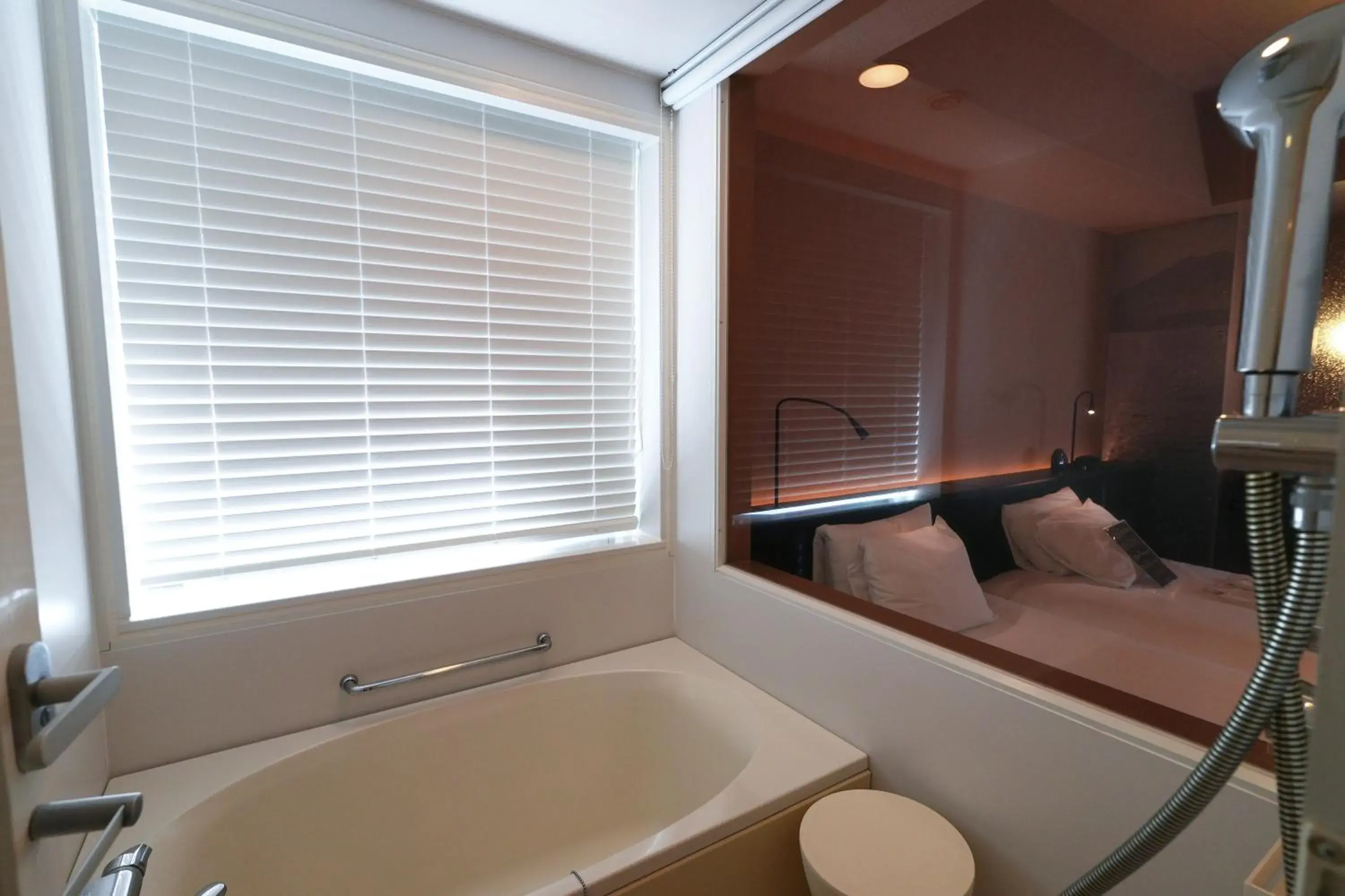 Bed in remm Kagoshima Bed in remm Kagoshima