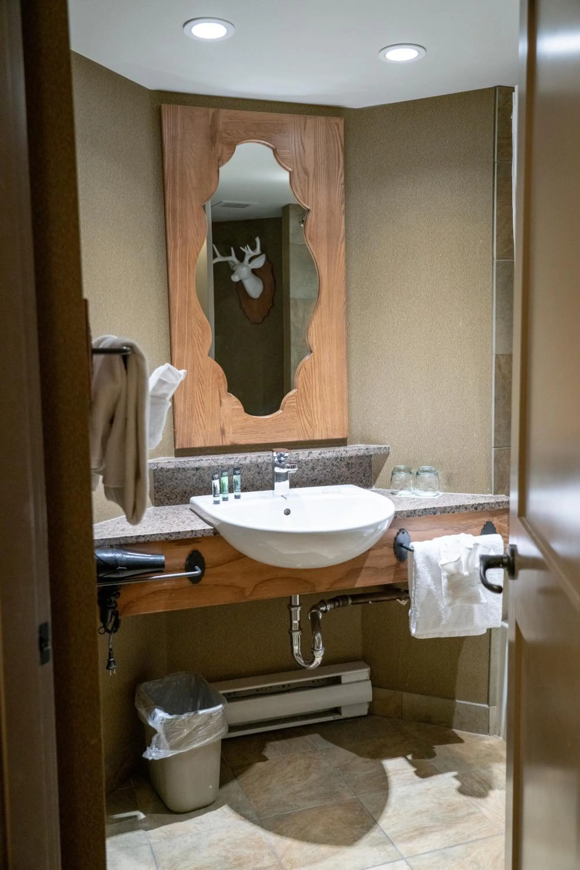 Bathroom in Banff Caribou Lodge and Spa