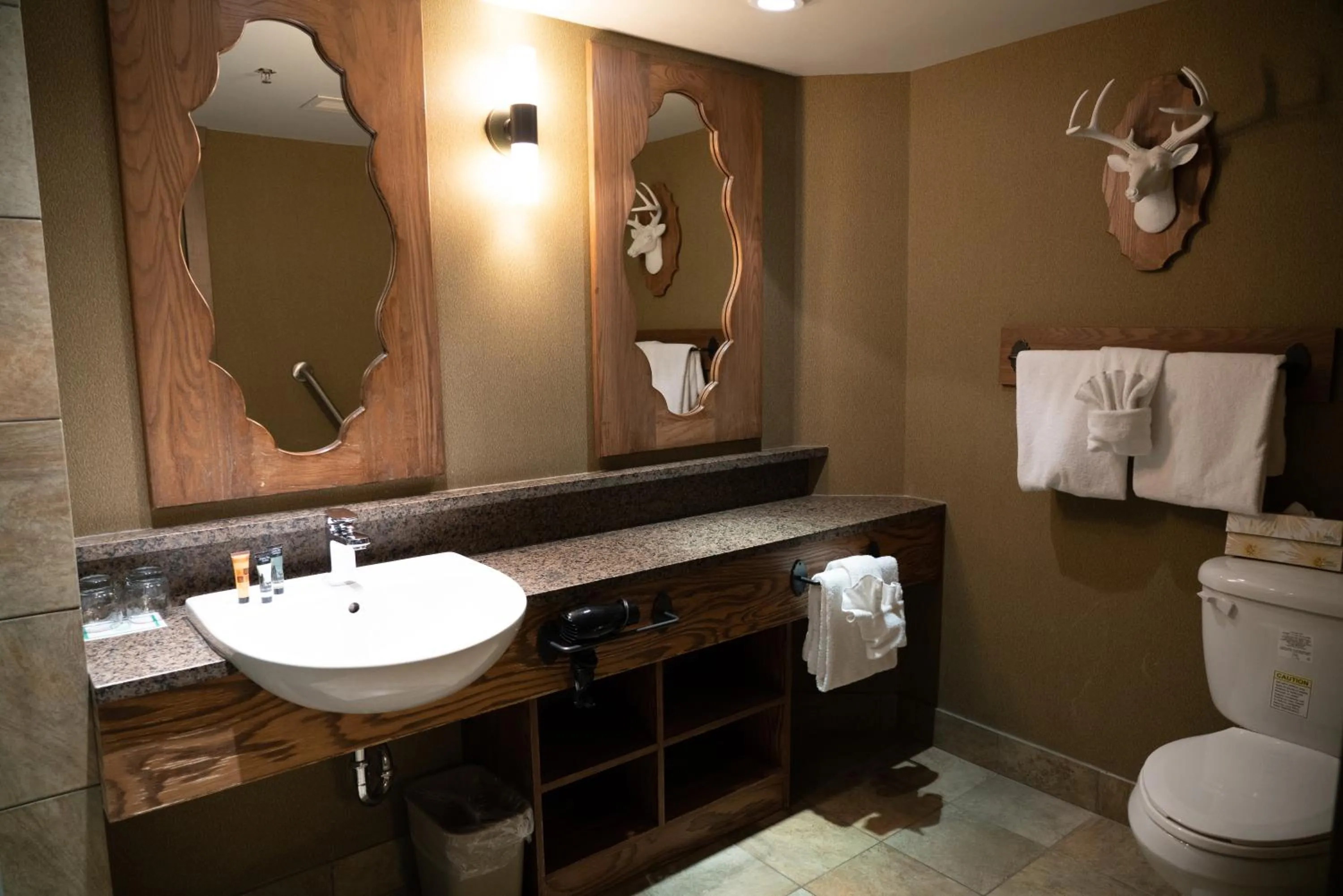 Bathroom in Banff Caribou Lodge and Spa