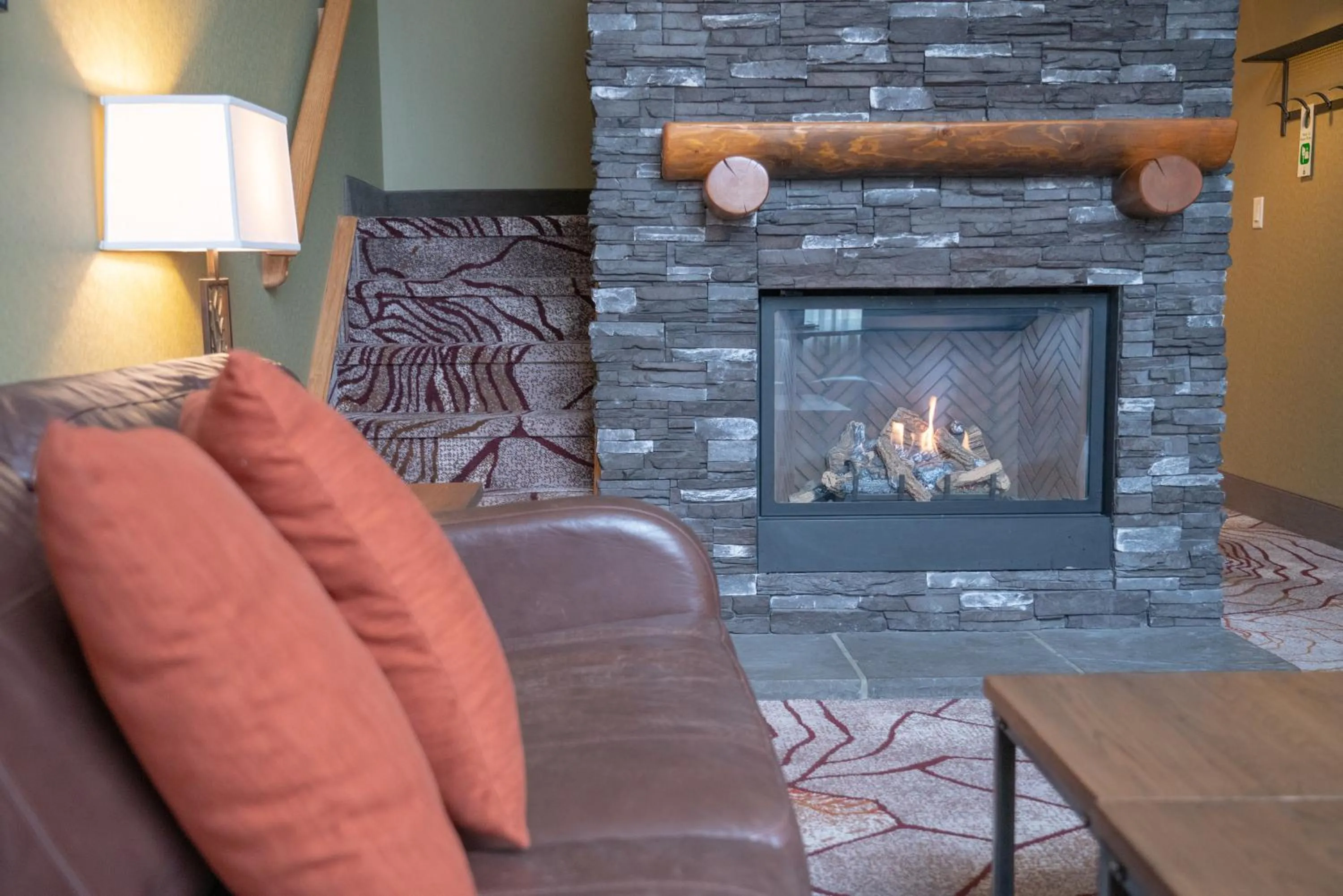 flat iron in Banff Caribou Lodge and Spa