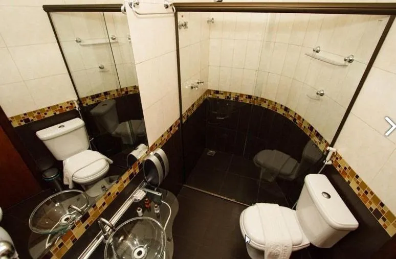 Bathroom in Estrada Real Palace Hotel