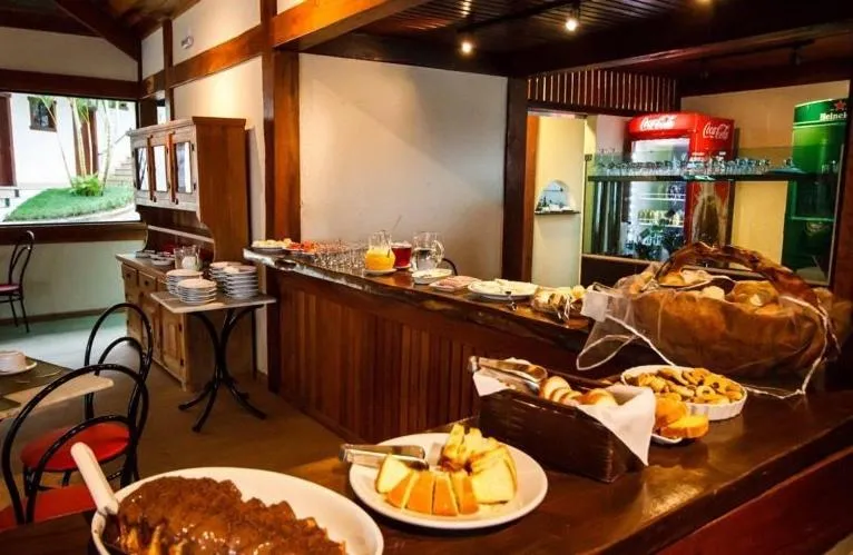 Food and drinks in Estrada Real Palace Hotel