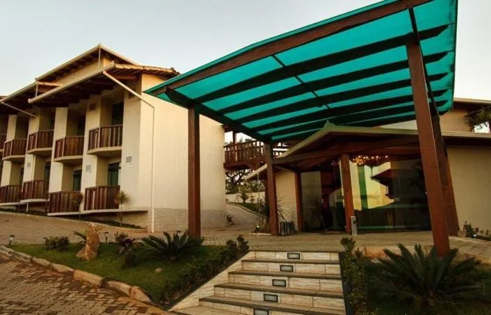 Facade/entrance in Estrada Real Palace Hotel