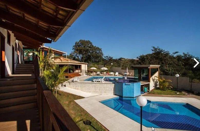 Swimming pool in Estrada Real Palace Hotel