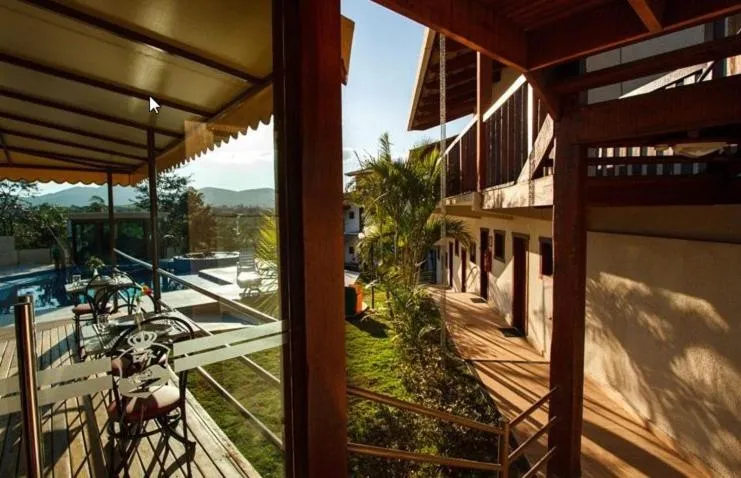Balcony/Terrace in Estrada Real Palace Hotel