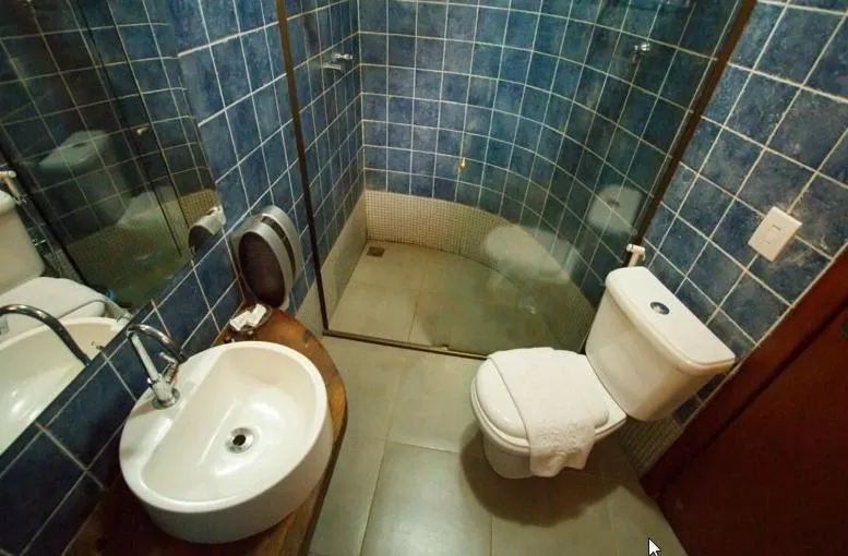 Bathroom in Estrada Real Palace Hotel