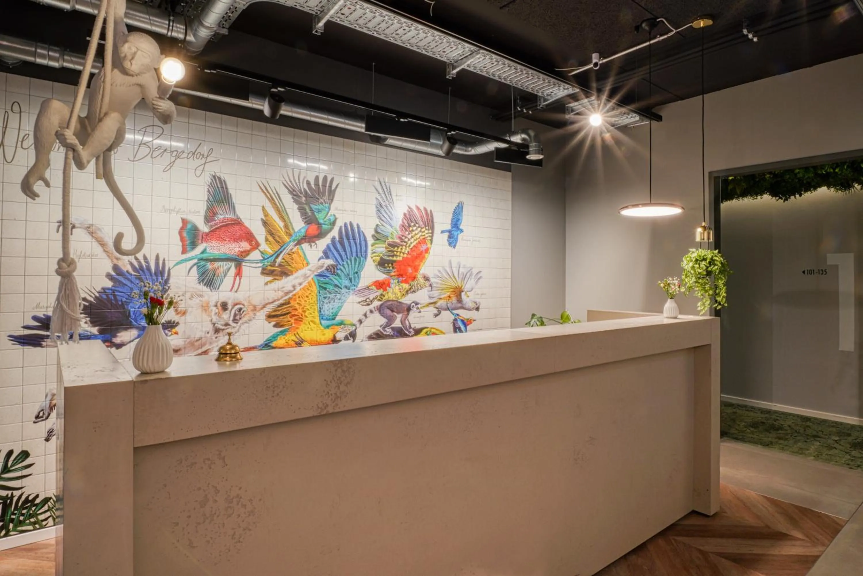 Lobby or reception in Vienna House Easy by Wyndham Hamburg Bergedorf