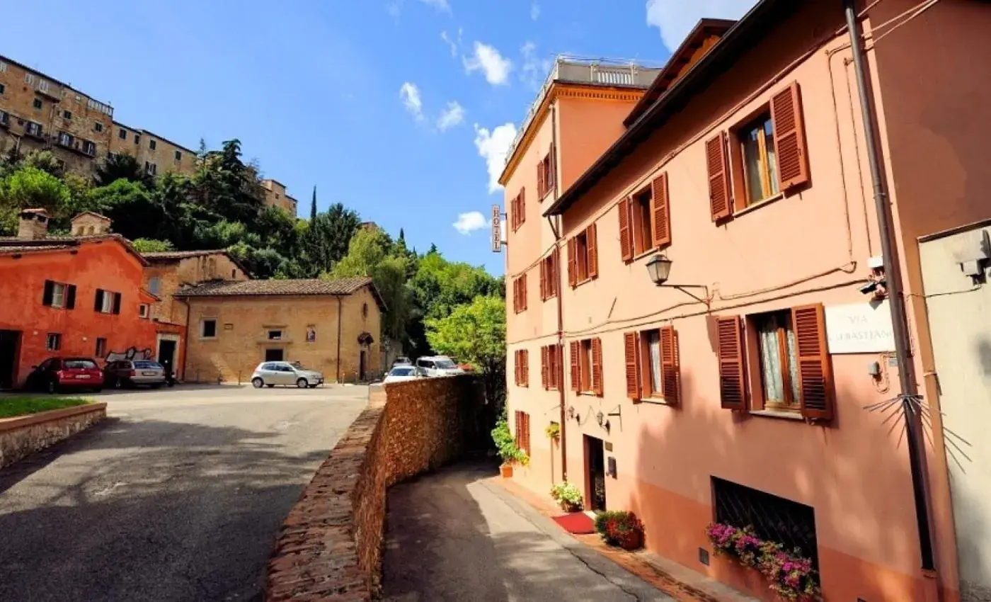 Facade/entrance, Neighborhood in Hotel San Sebastiano