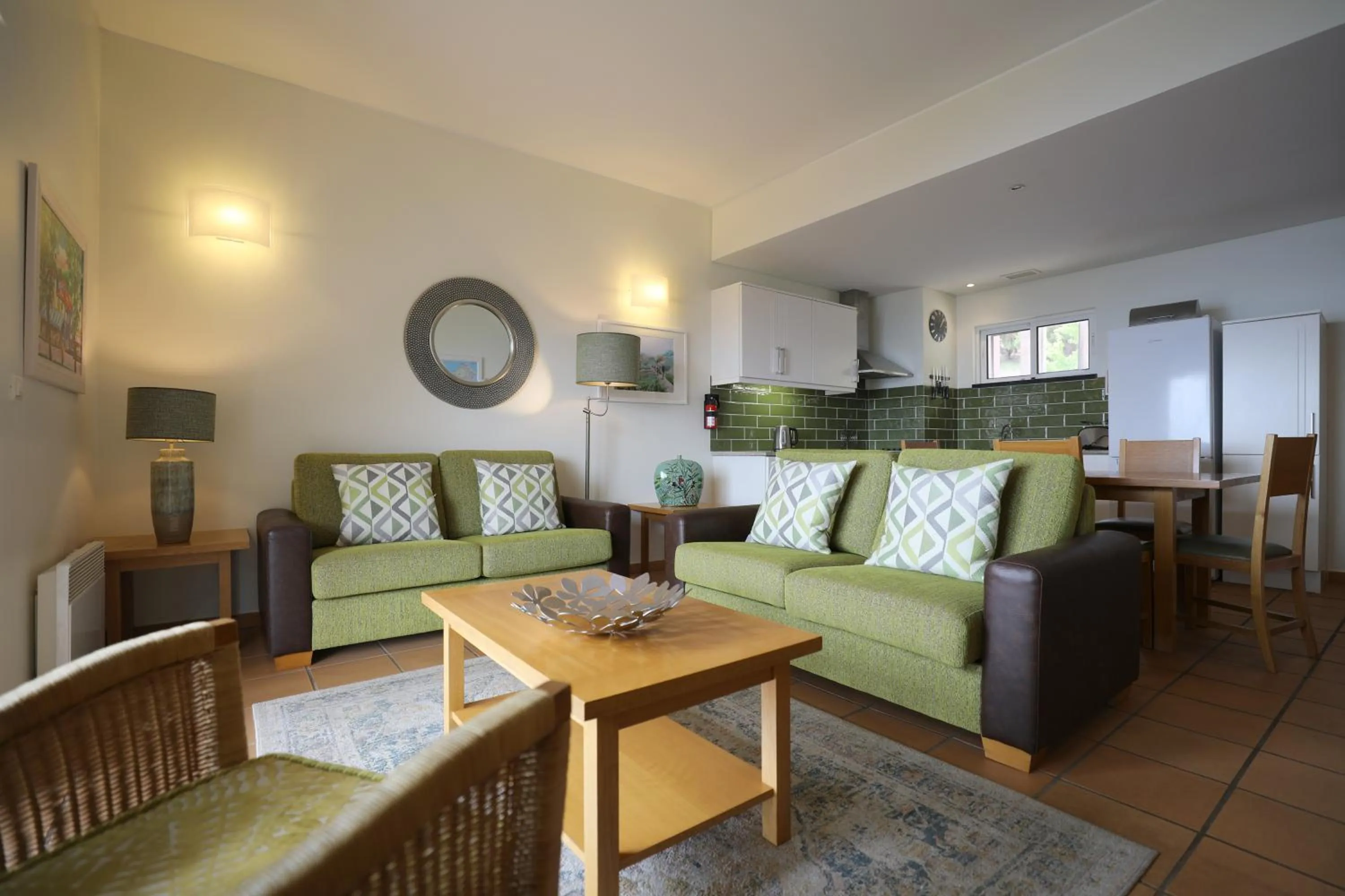 Living room in Village Cabo Girao