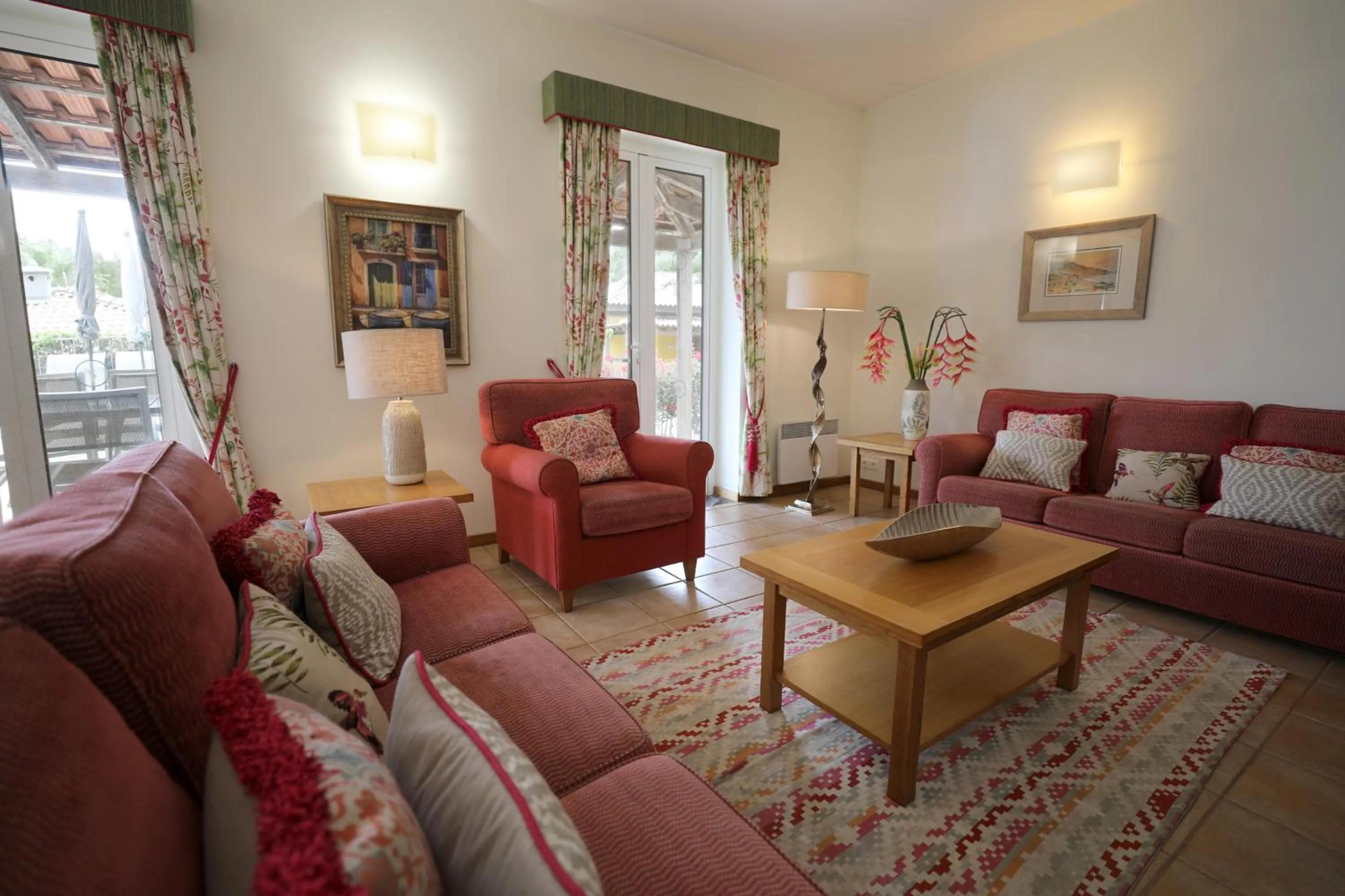 Living room in Village Cabo Girao