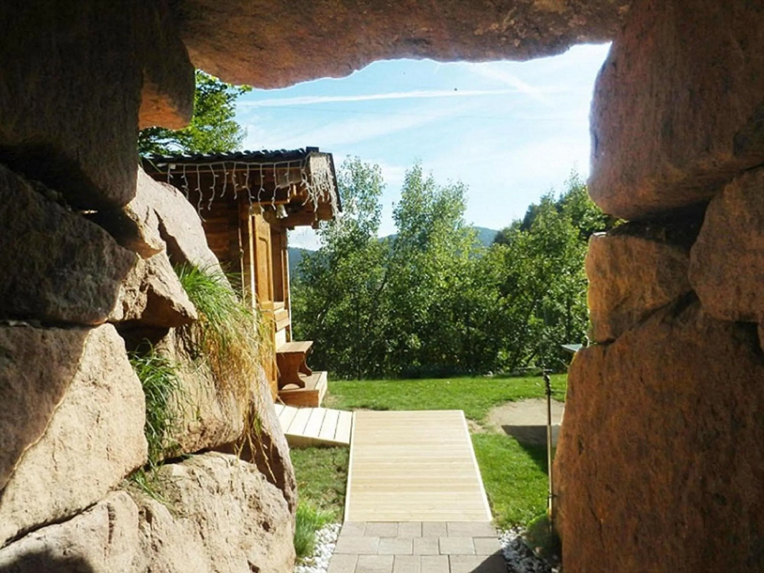 Sauna in Apartment Hotel Christine