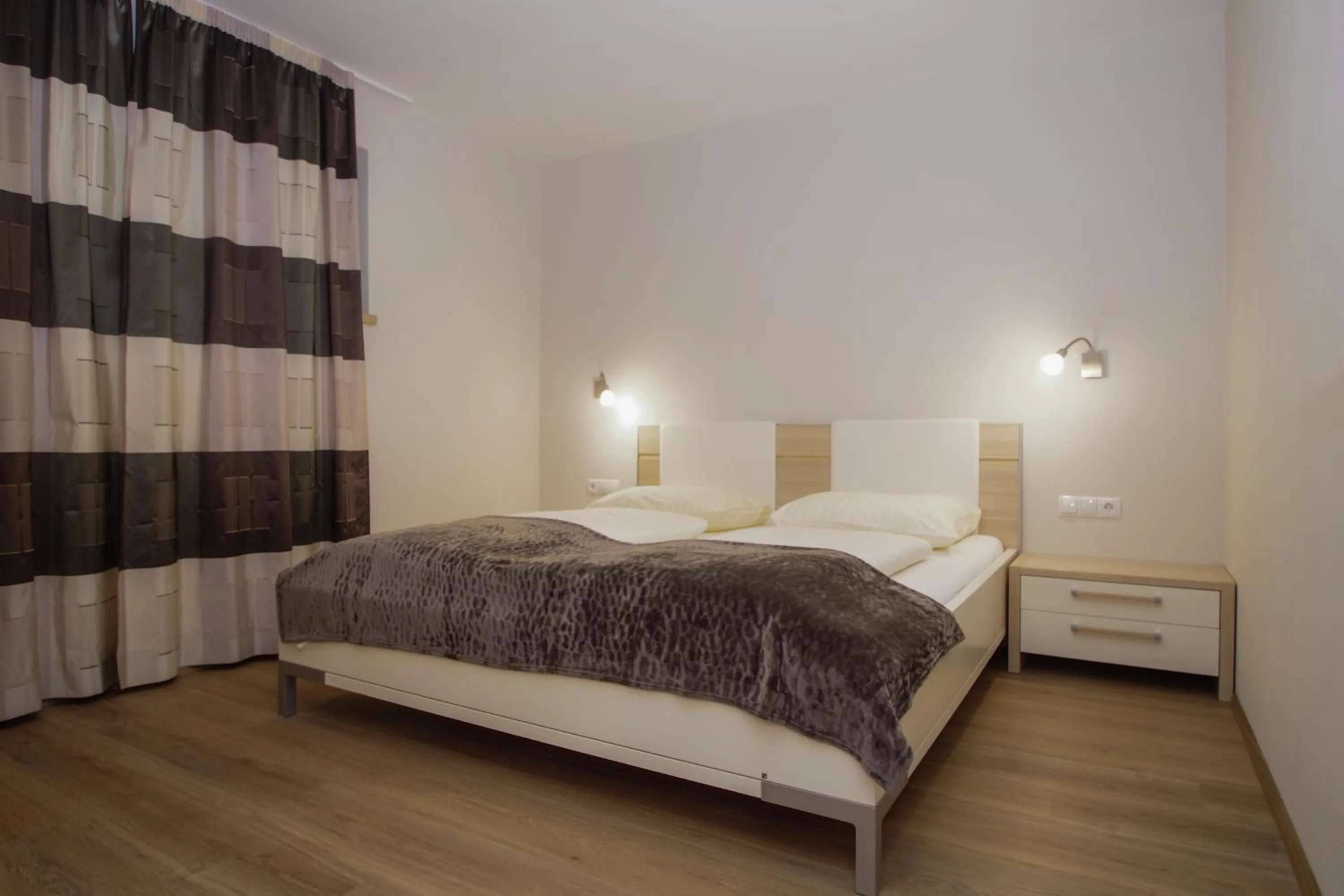 Bed in Apartment Hotel Christine