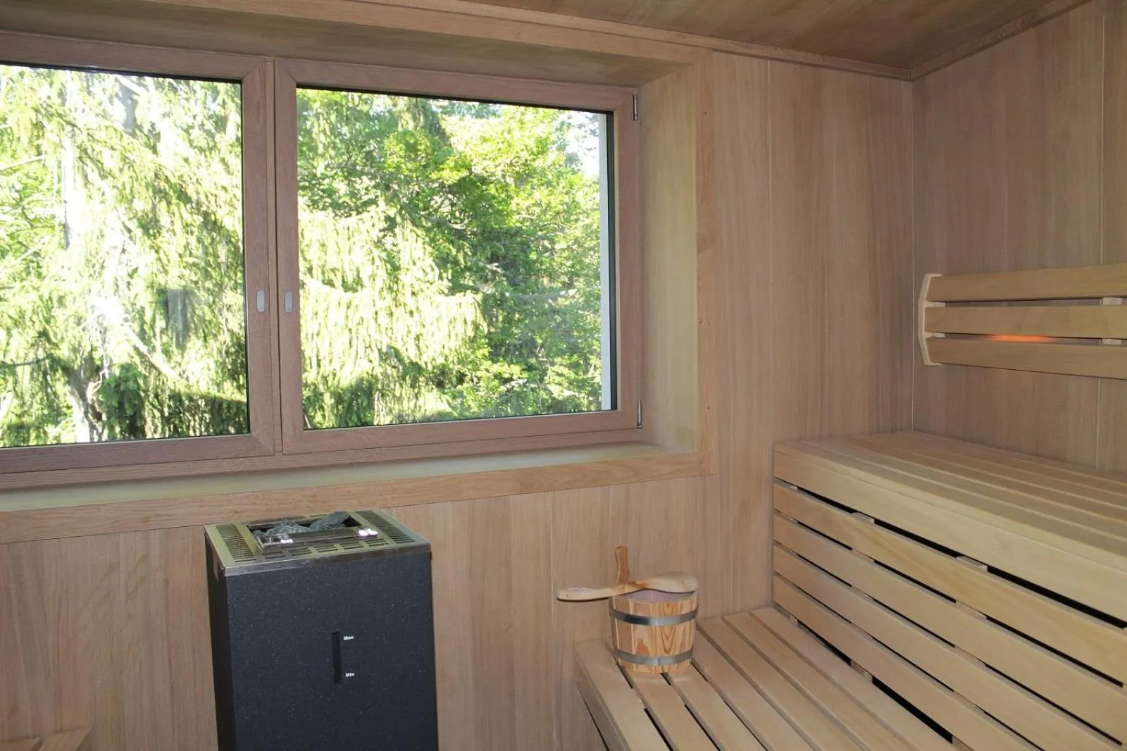 Sauna in Apartment Hotel Christine