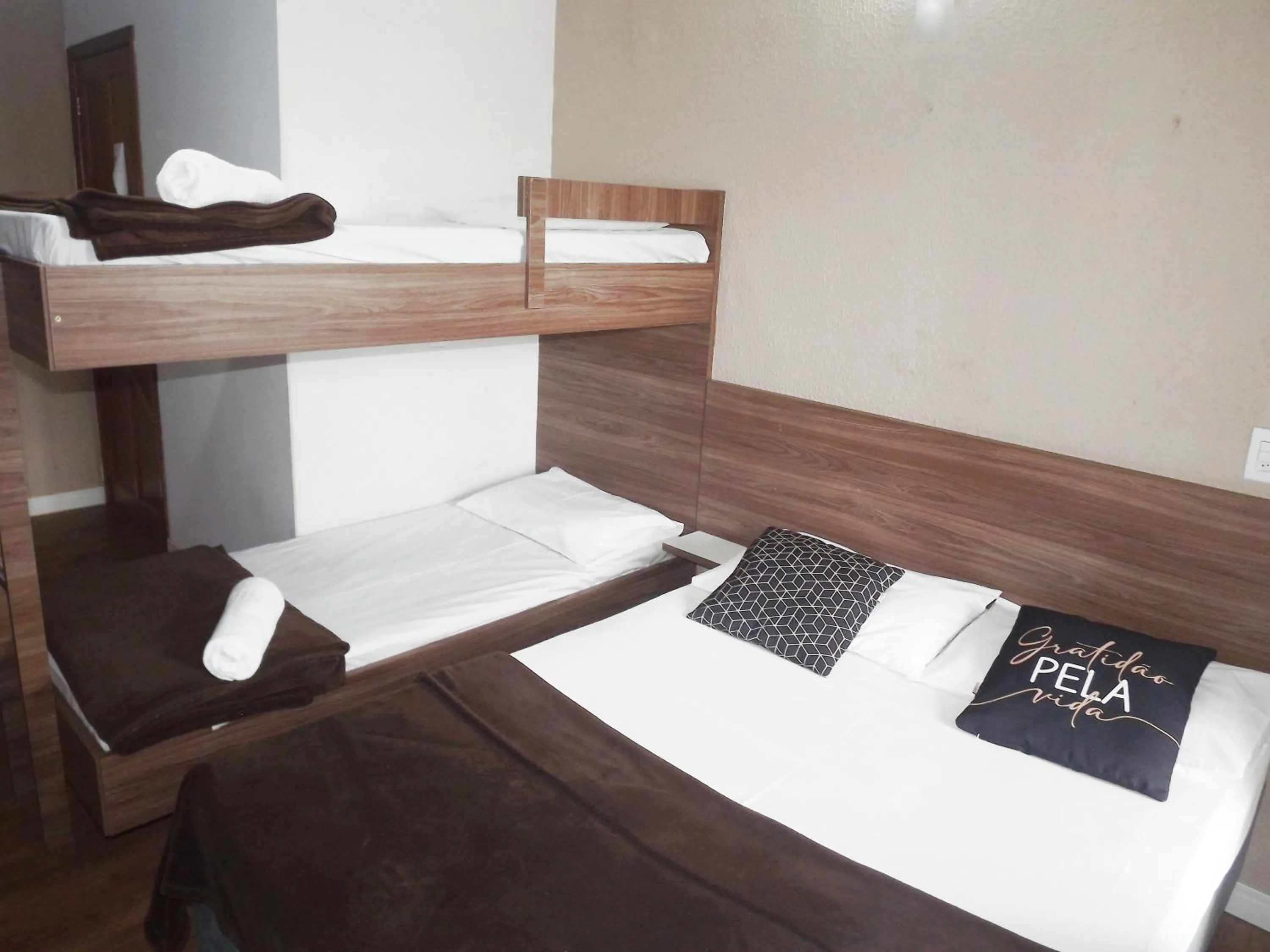 Bed in Pousada do Pescador