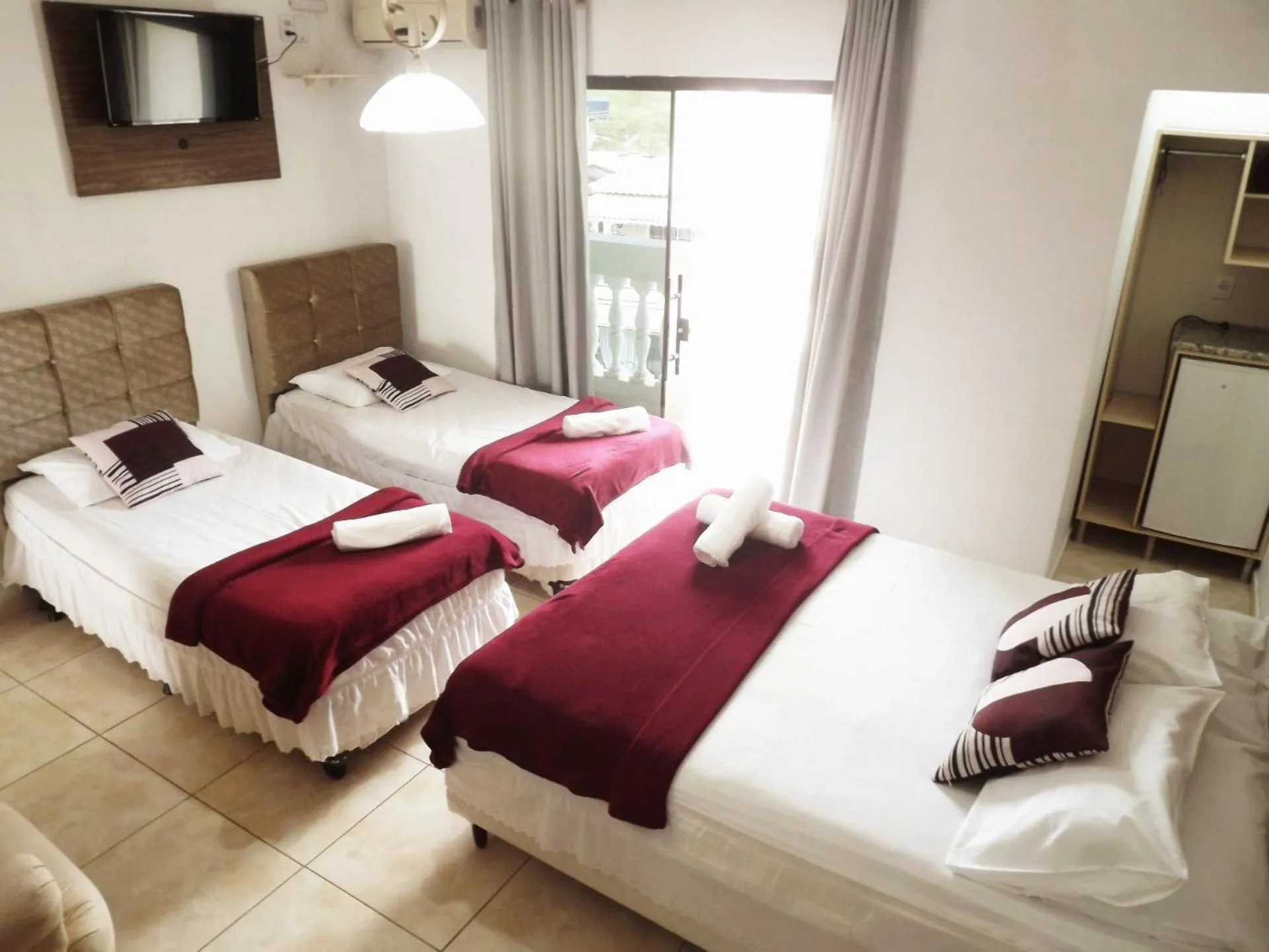 Bed in Pousada do Pescador