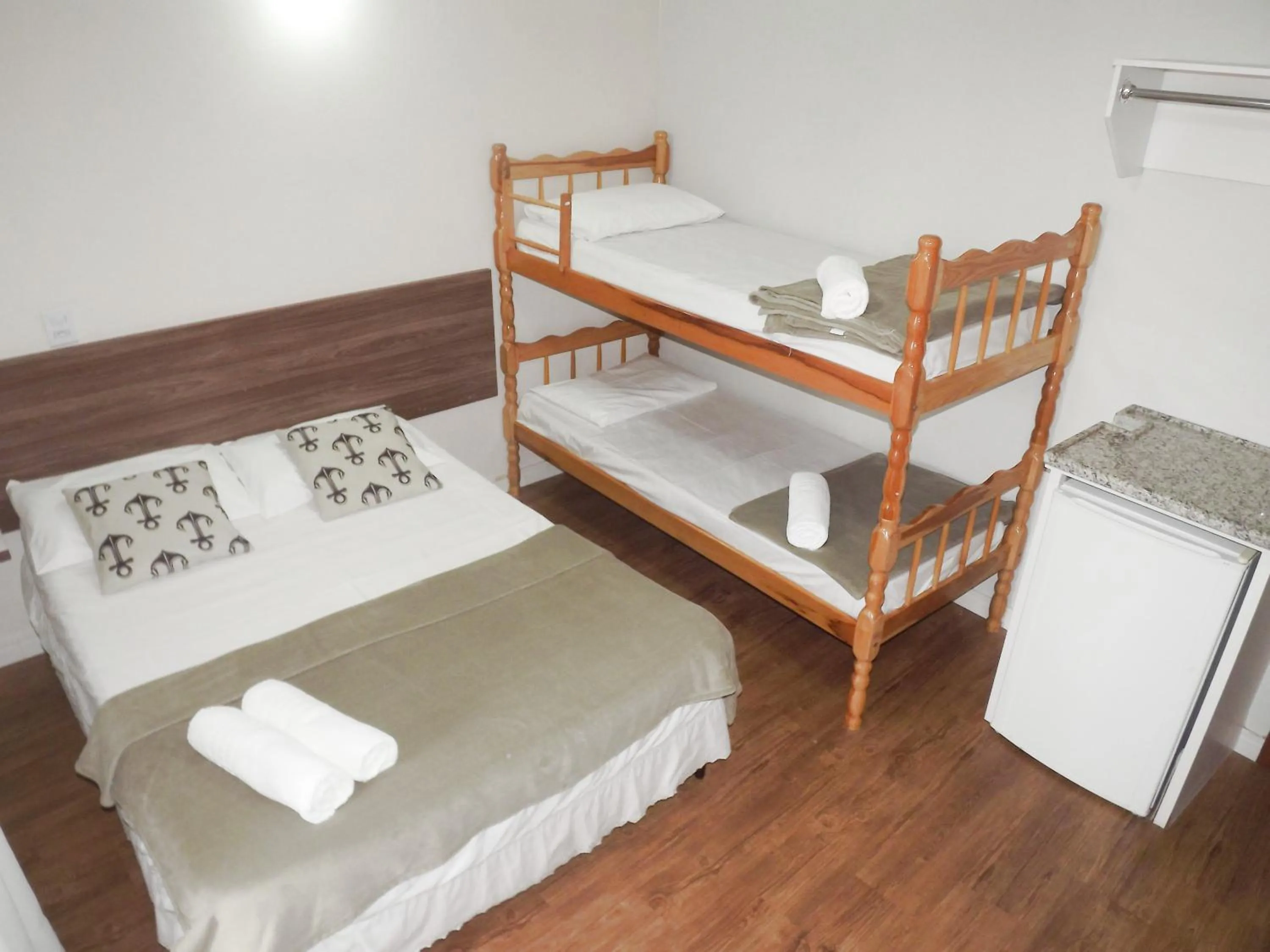 Bed in Pousada do Pescador