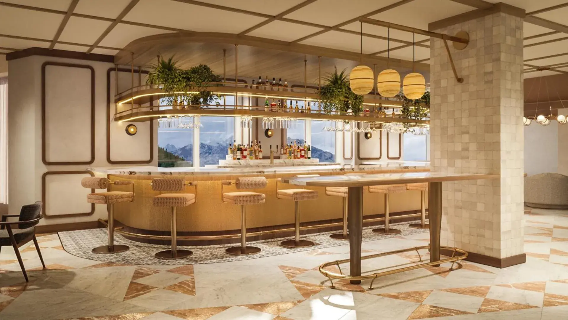 Lounge or bar in Rimrock Banff, Emblems Collection Lounge or bar in Rimrock Banff, Emblems Collection