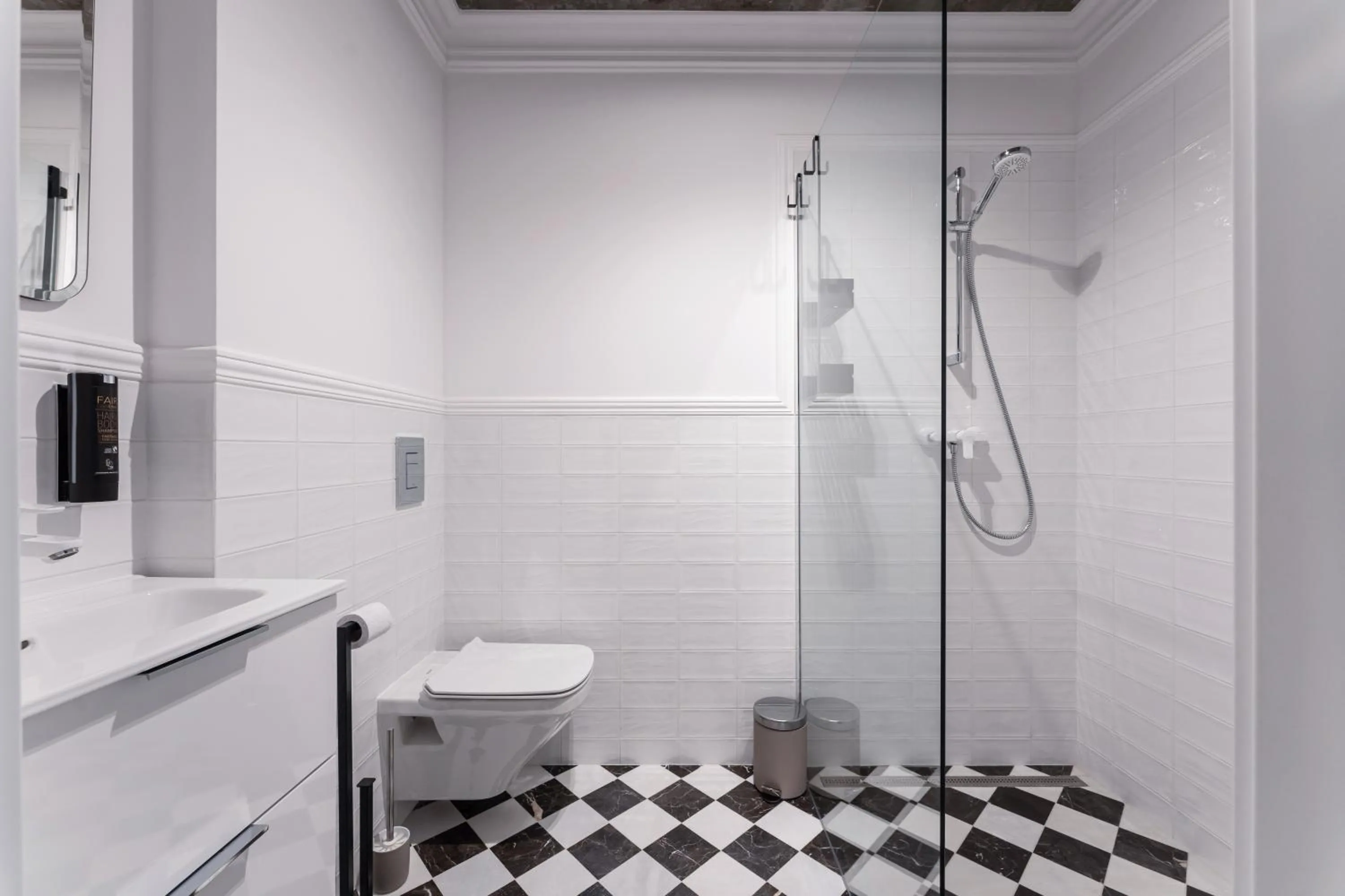 Shower in Apartamenty Przystanek Przy Klifie