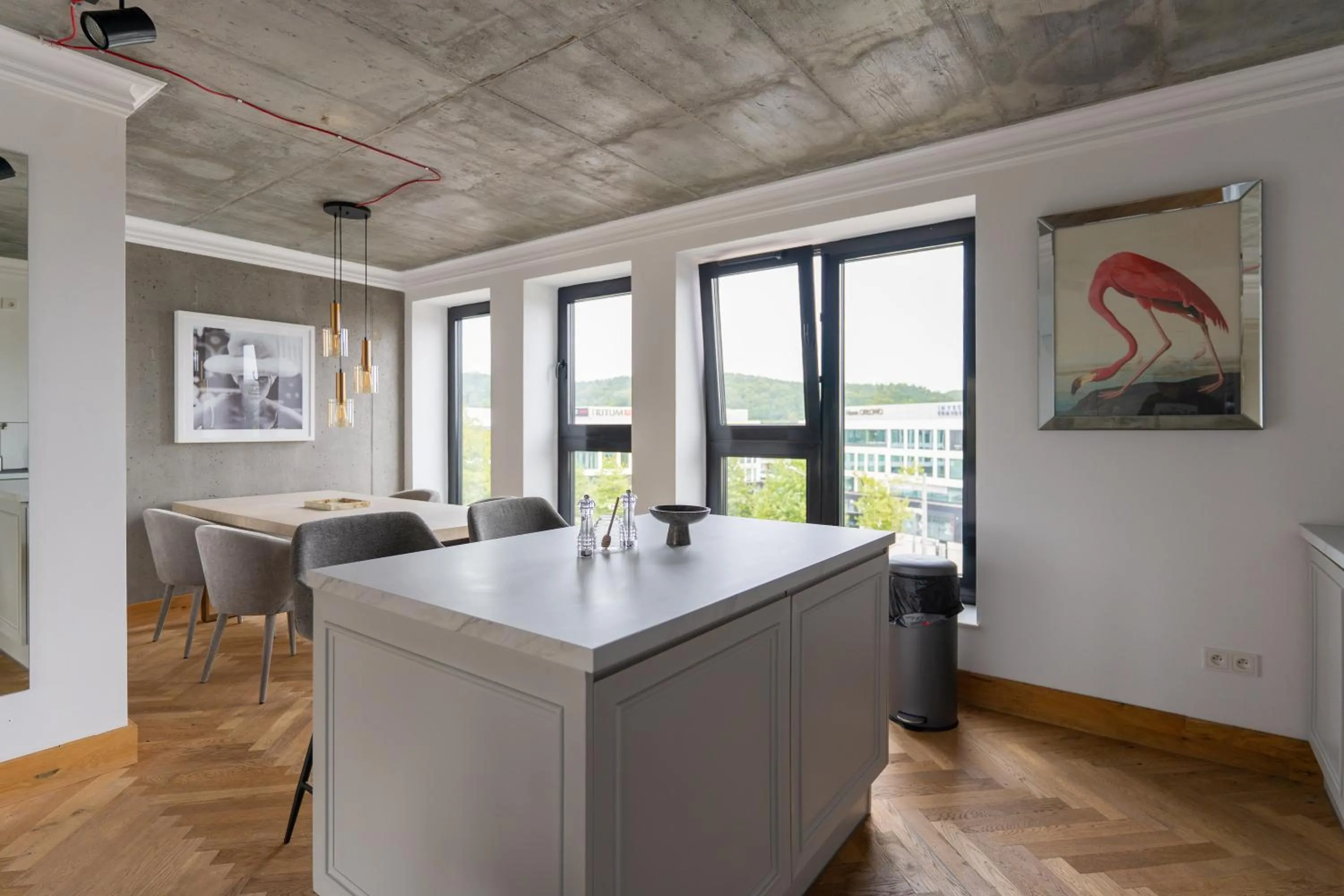 Dining area in Apartamenty Przystanek Przy Klifie