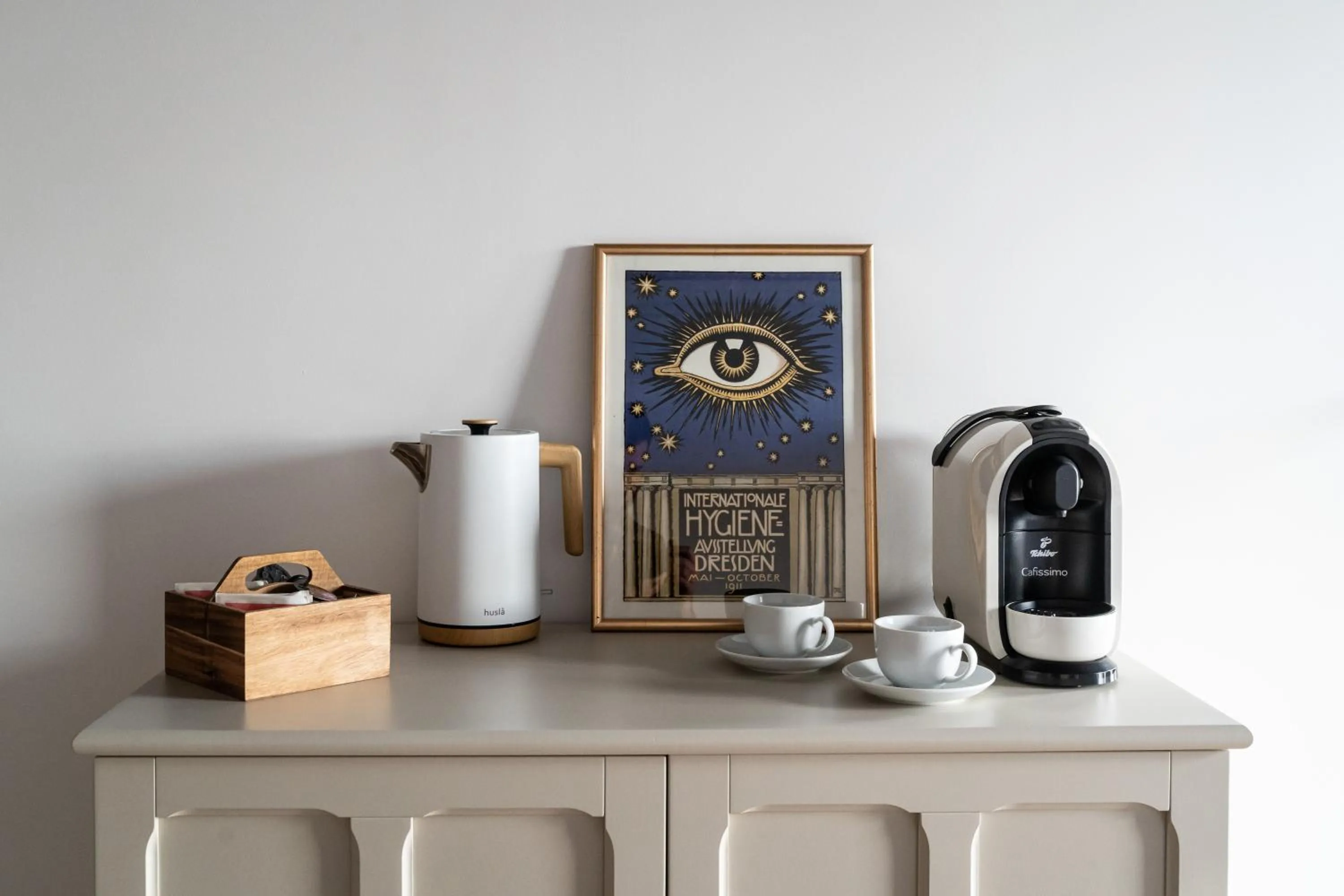 Coffee/tea facilities in Apartamenty Przystanek Przy Klifie