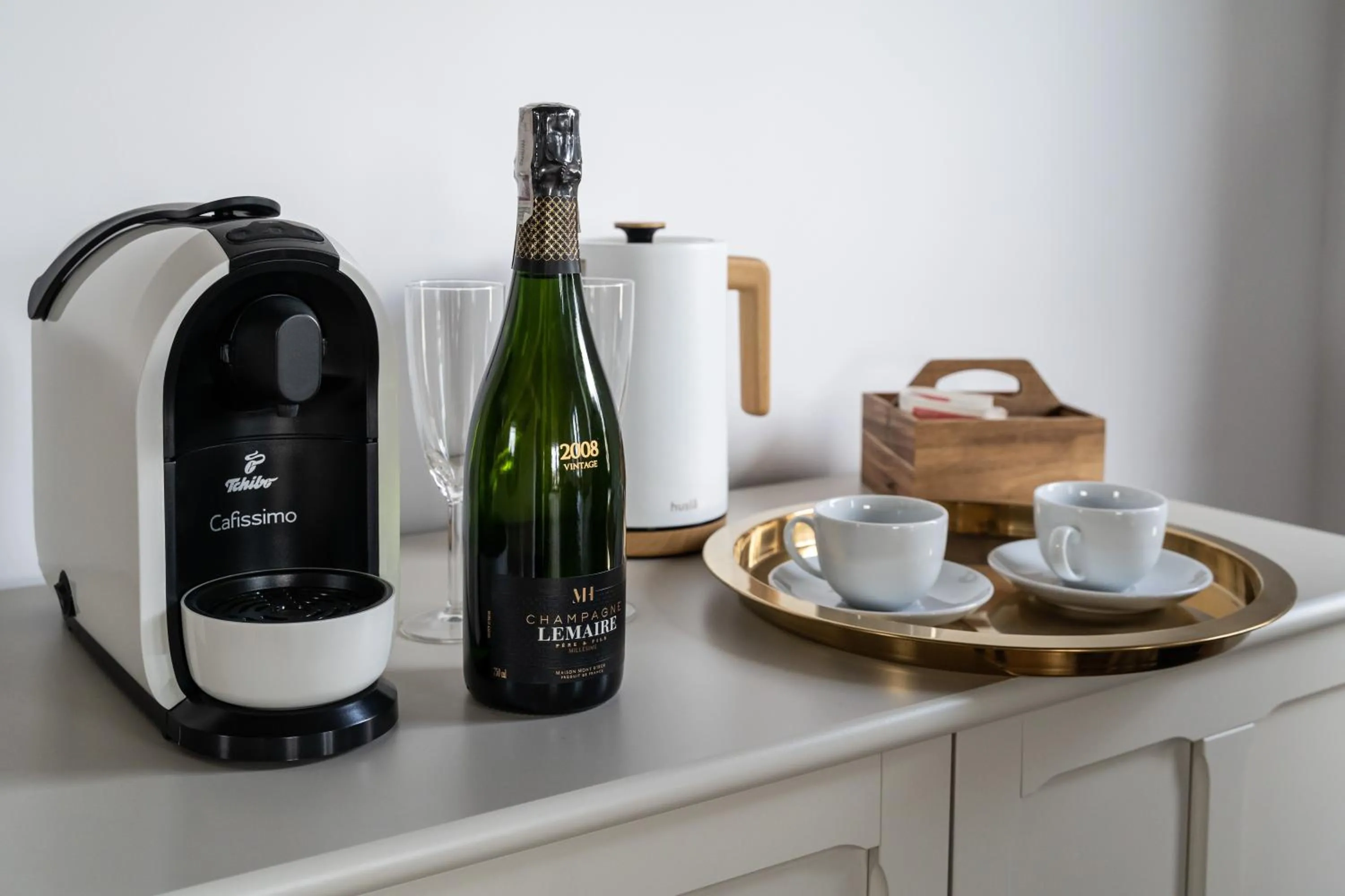 Coffee/tea facilities in Apartamenty Przystanek Przy Klifie