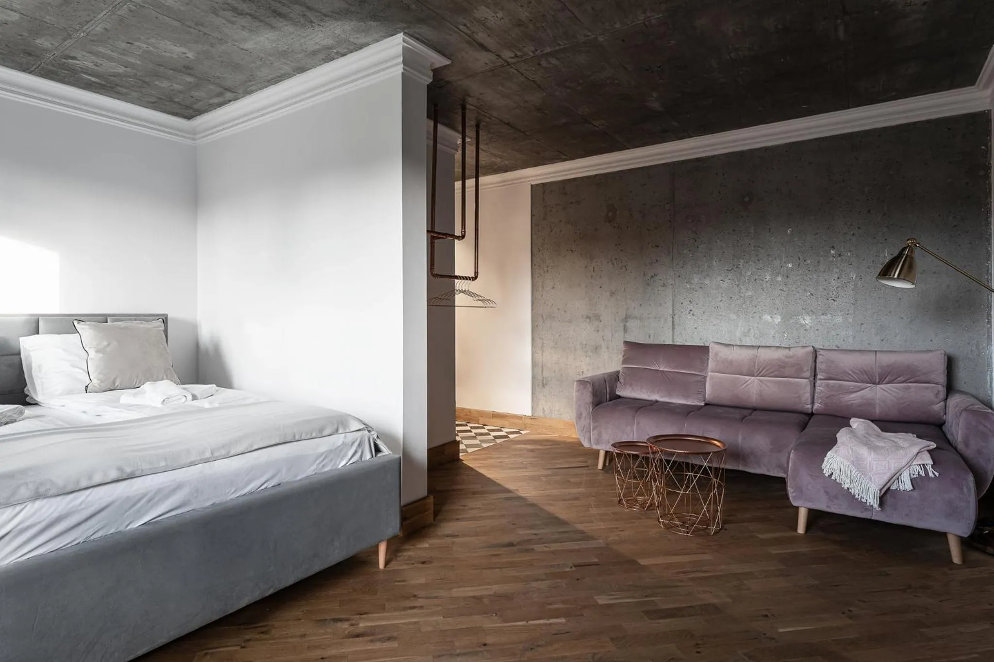 Bed in Apartamenty Przystanek Przy Klifie