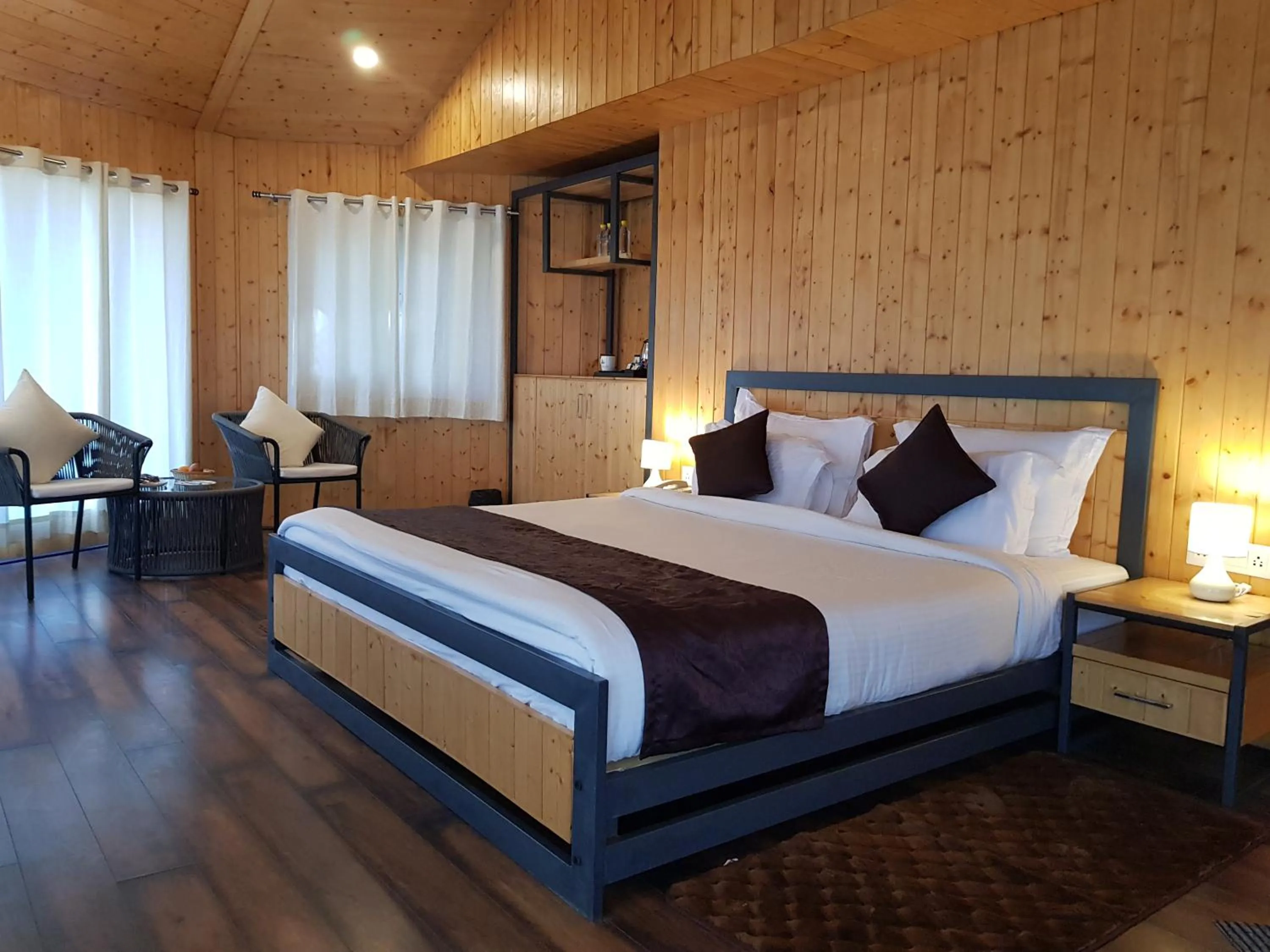 Bedroom, Bed in The Woods Retreat