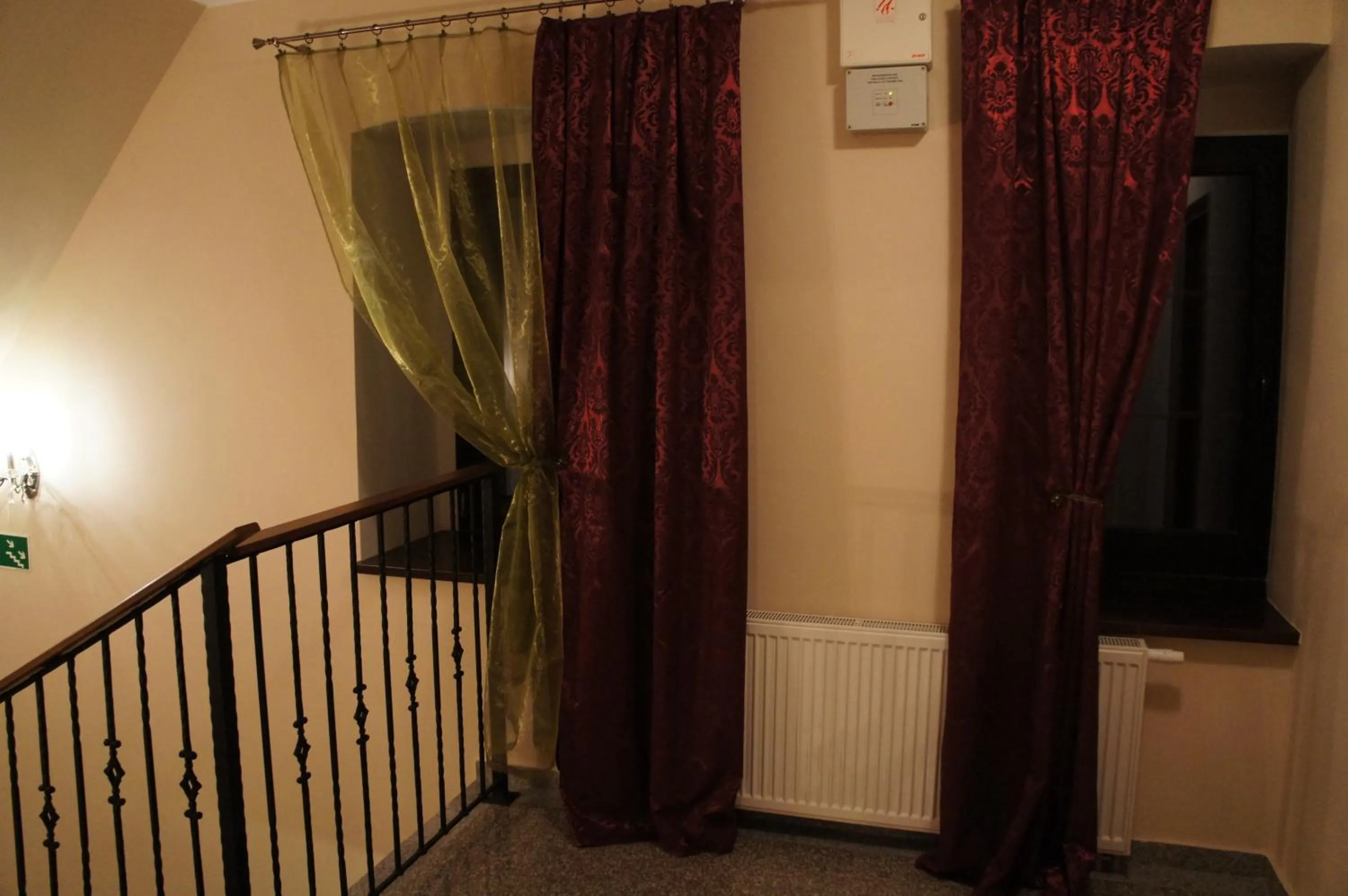 Decorative detail in Dworska Elektrownia