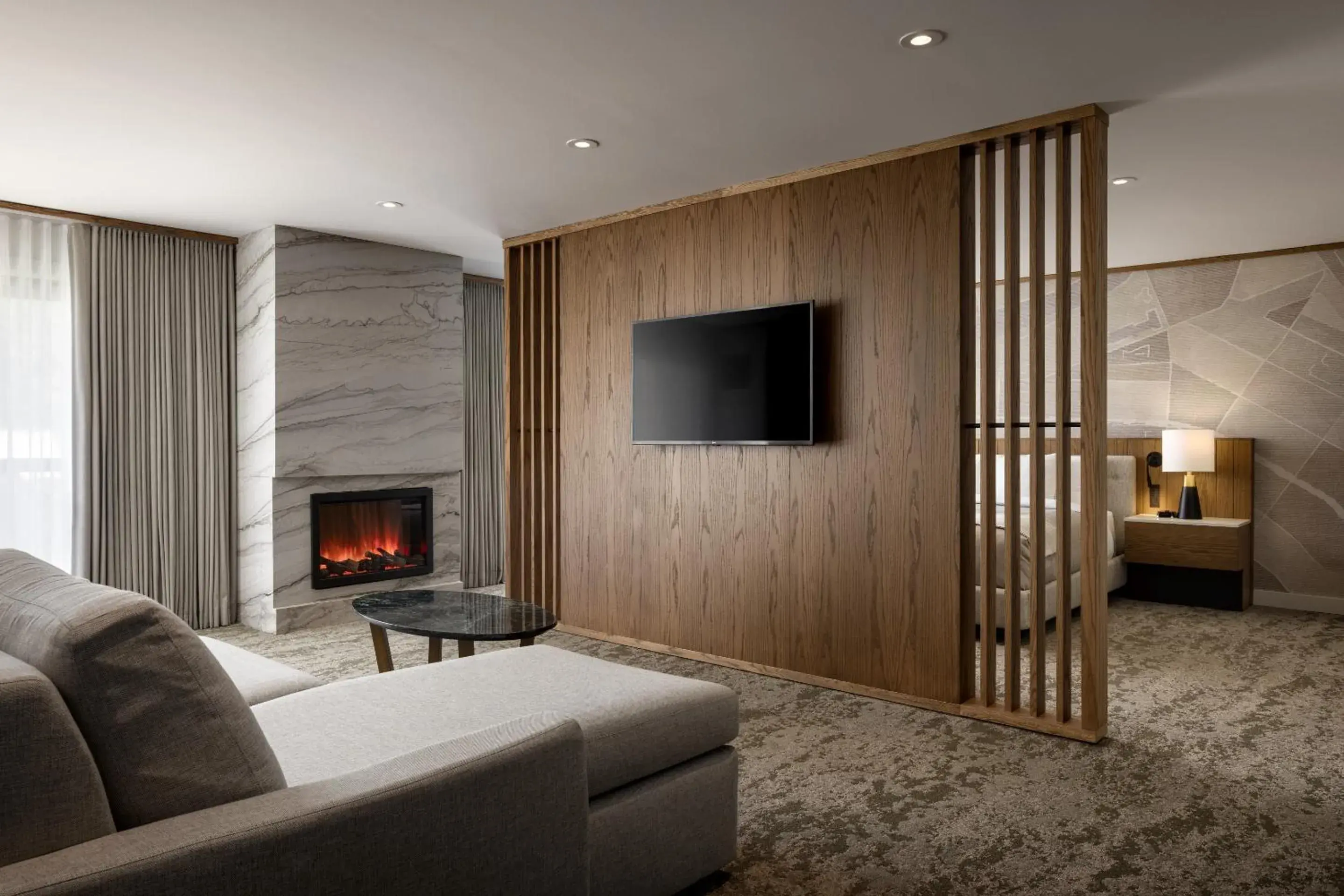 Parlor King Suite in Banff Park Lodge Parlor King Suite in Banff Park Lodge