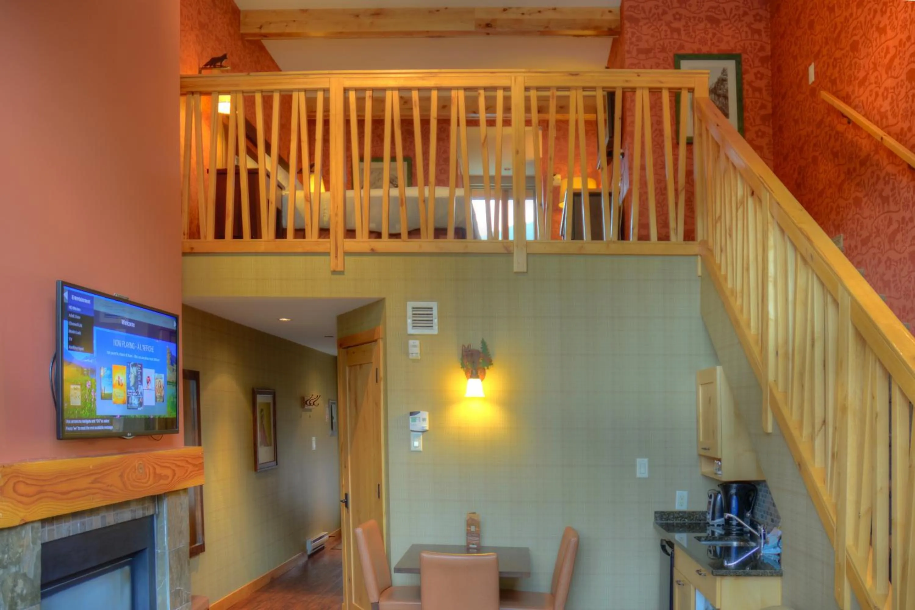 Living room in Fox Hotel and Suites