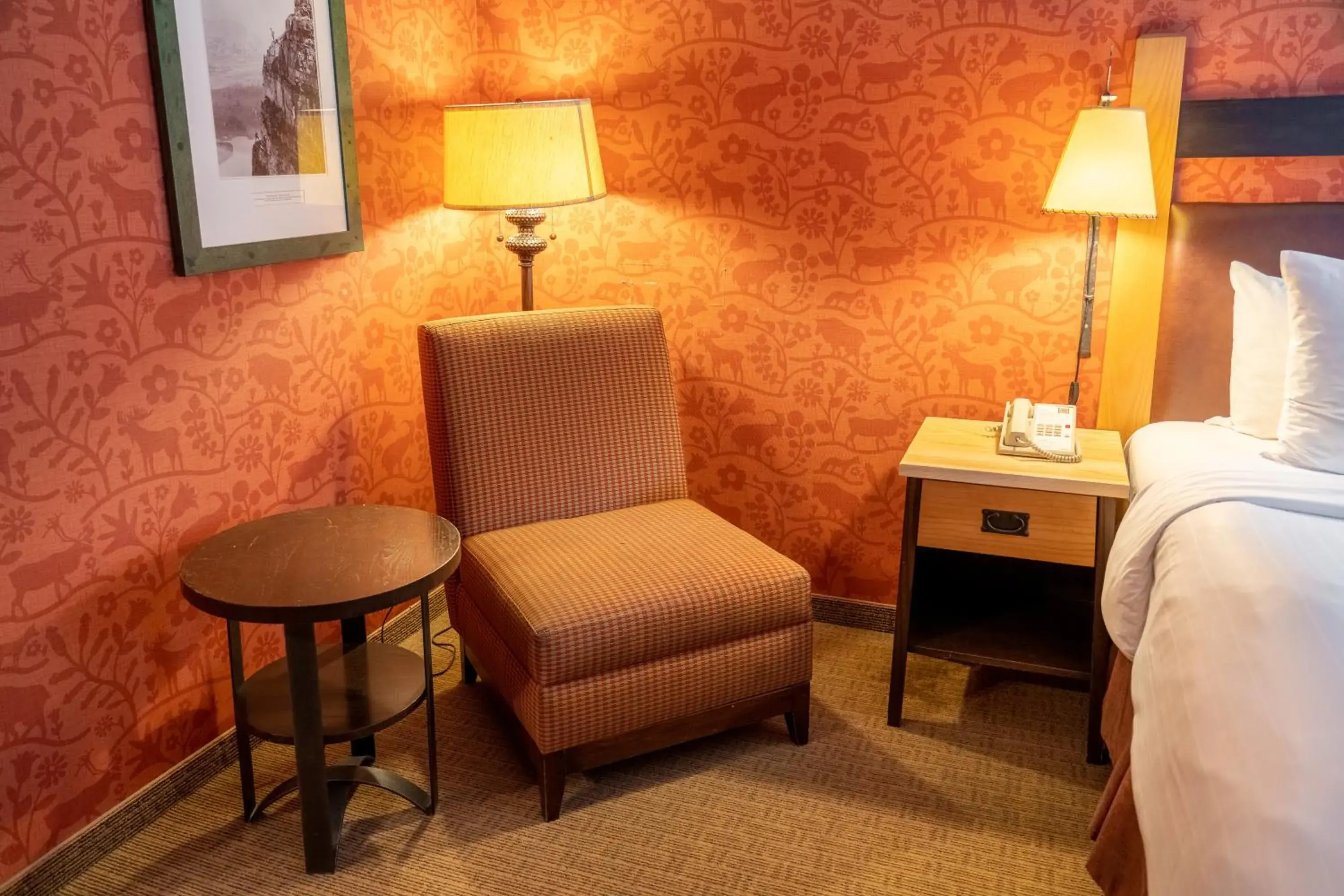 Decorative detail, Bed in Fox Hotel and Suites Decorative detail, Bed in Fox Hotel and Suites